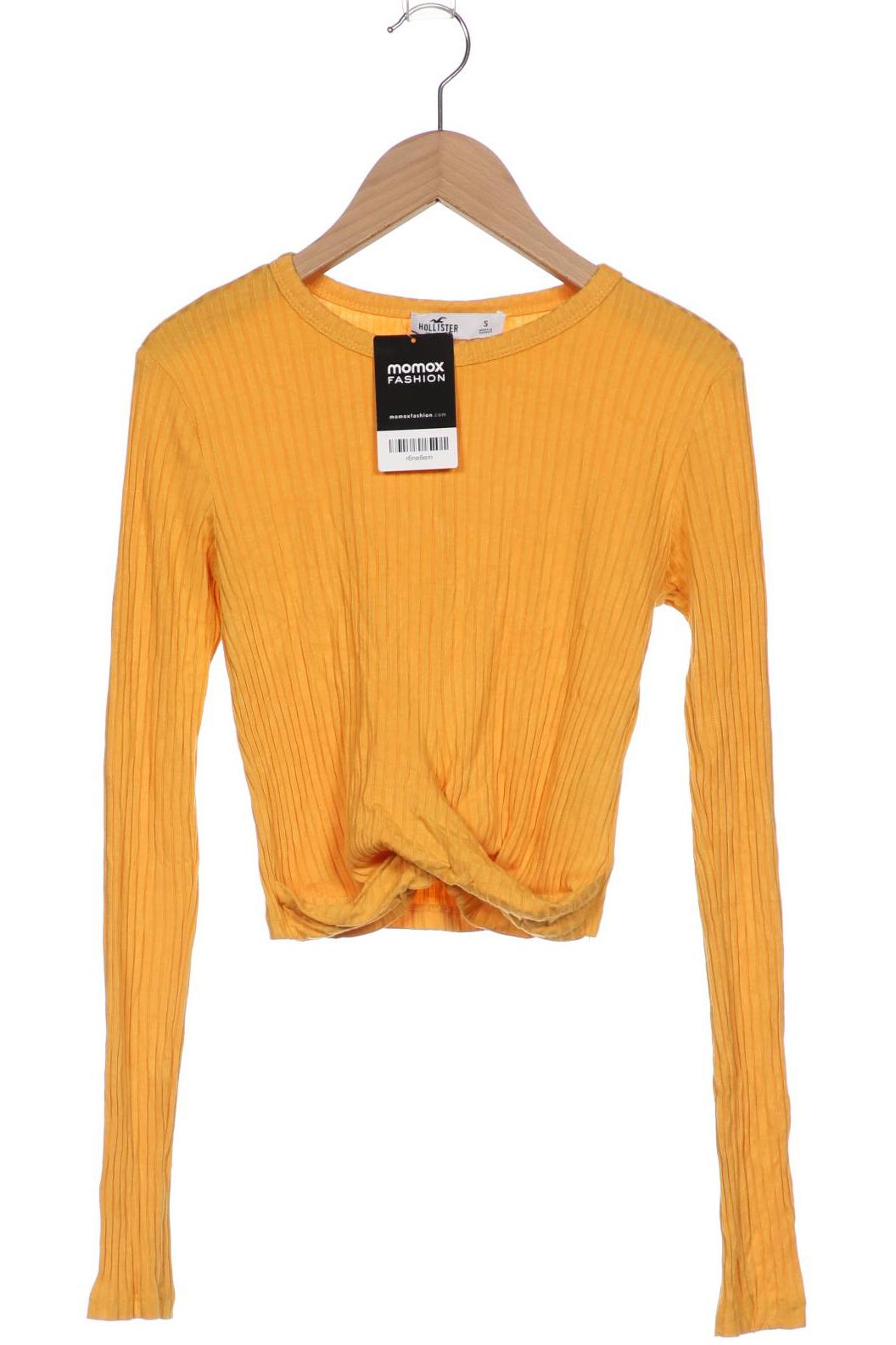 

Hollister Damen Langarmshirt, orange, Gr. 36