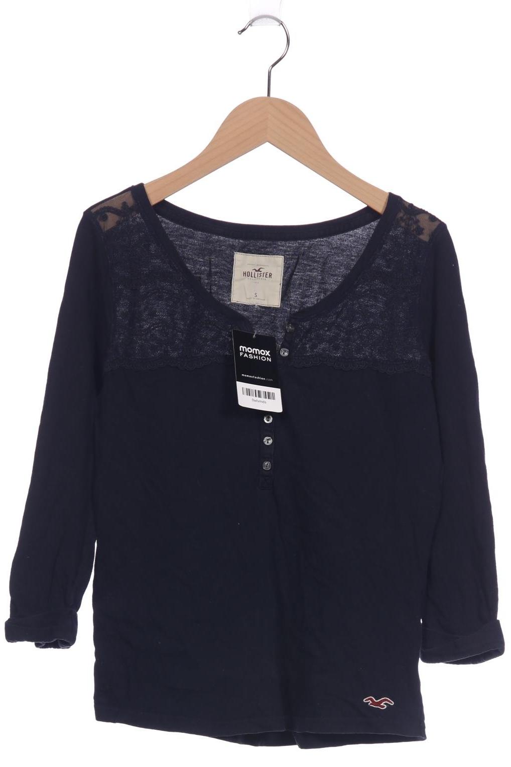 

Hollister Damen Langarmshirt, marineblau, Gr. 36