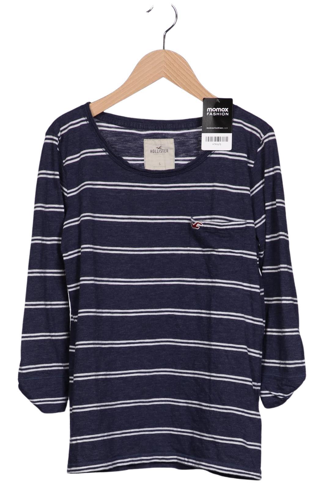 

Hollister Damen Langarmshirt, marineblau, Gr. 36