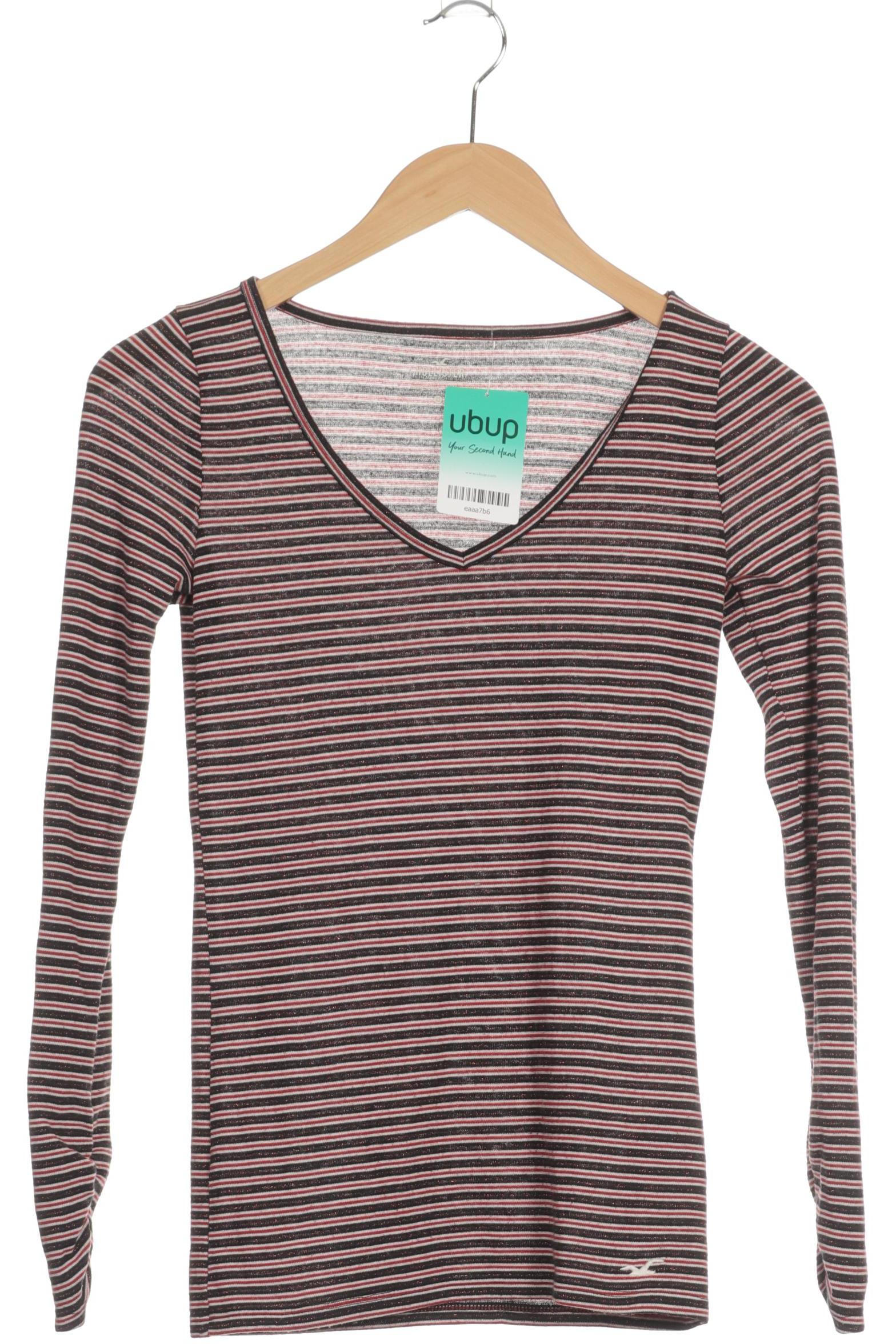 

Hollister Damen Langarmshirt, rot, Gr. 34