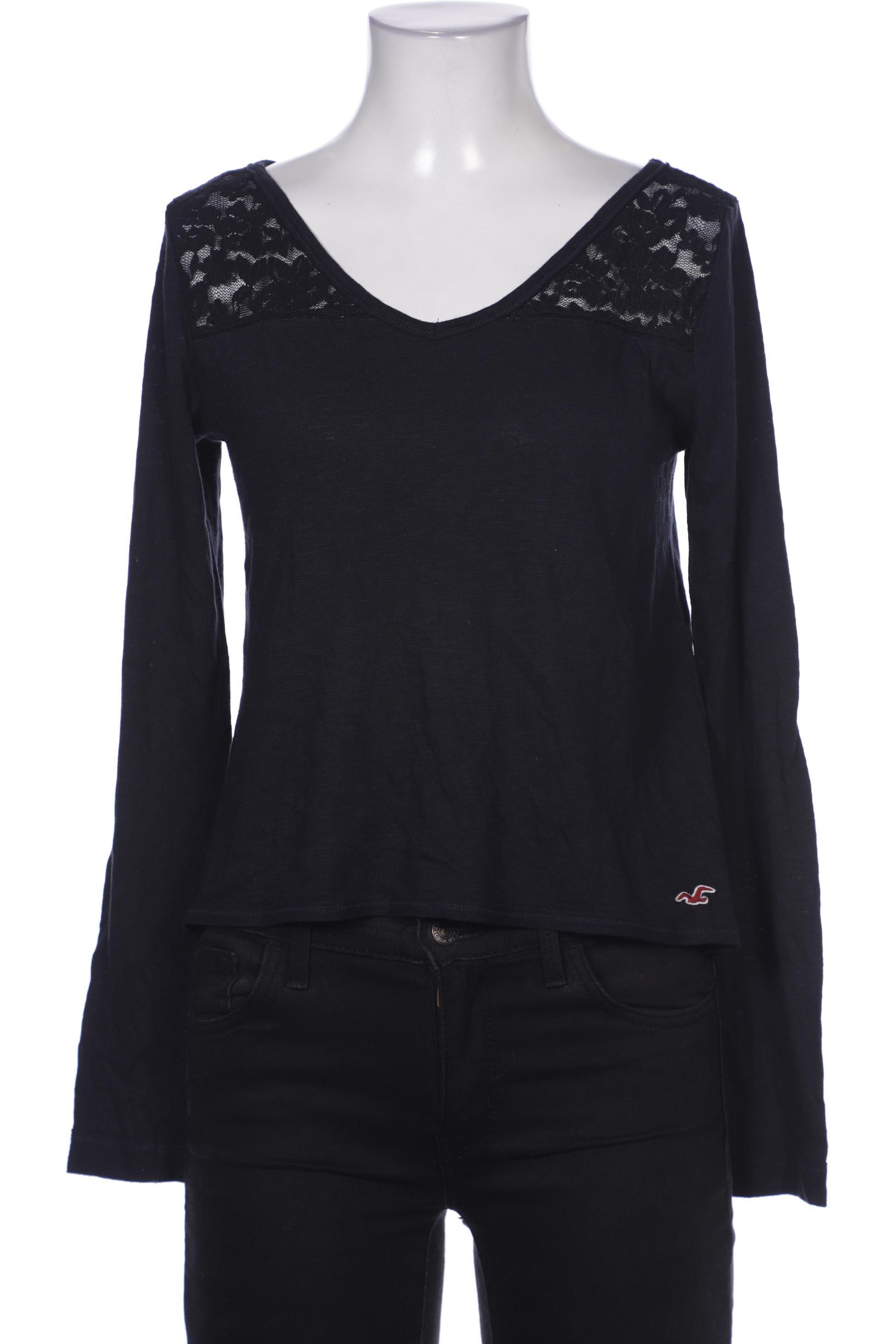 

Hollister Damen Langarmshirt, marineblau, Gr. 34