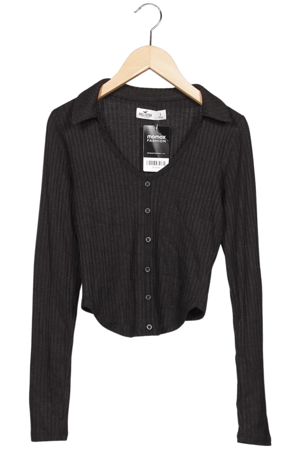 

Hollister Damen Langarmshirt, grau, Gr. 36