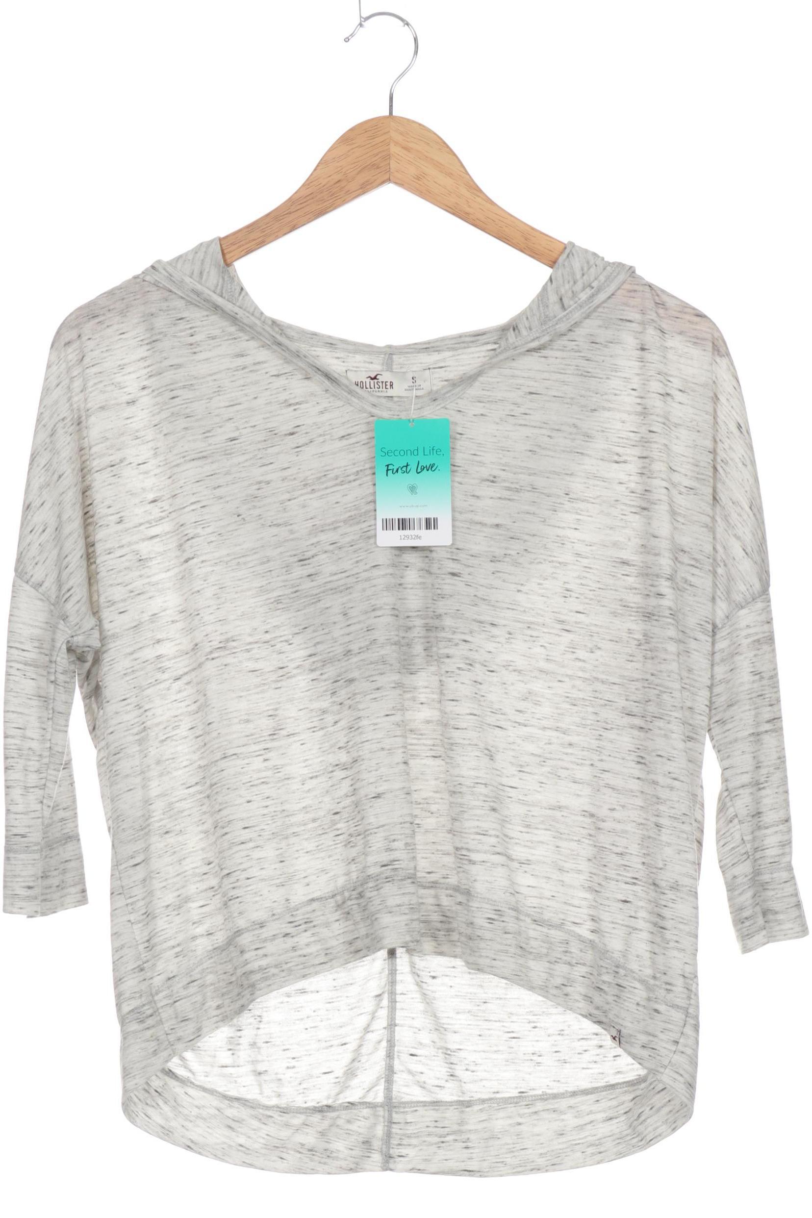 

Hollister Damen Langarmshirt, grau, Gr.