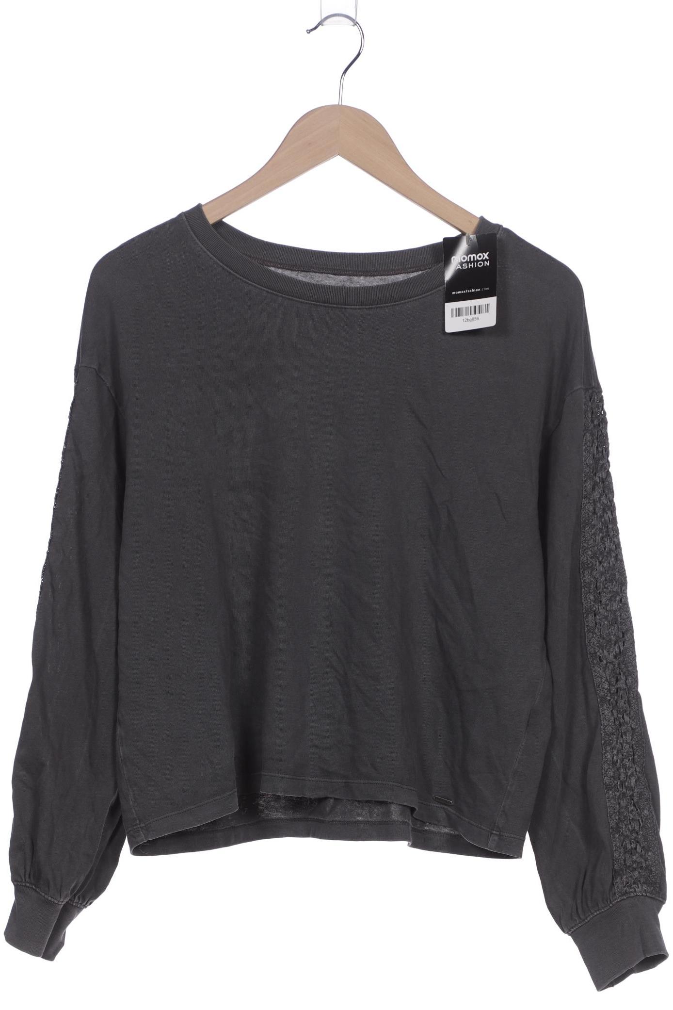 

Hollister Damen Langarmshirt, grau, Gr. 36