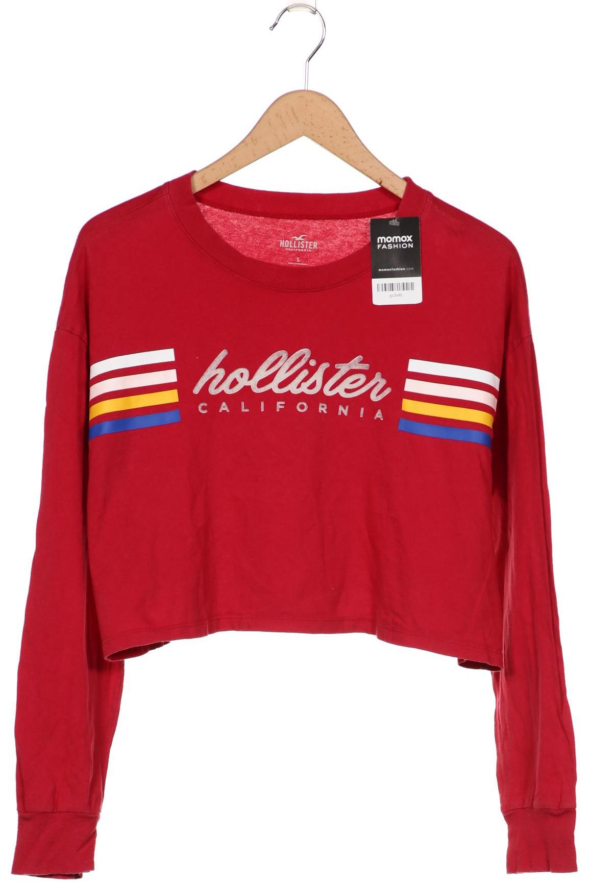 

Hollister Damen Langarmshirt, rot