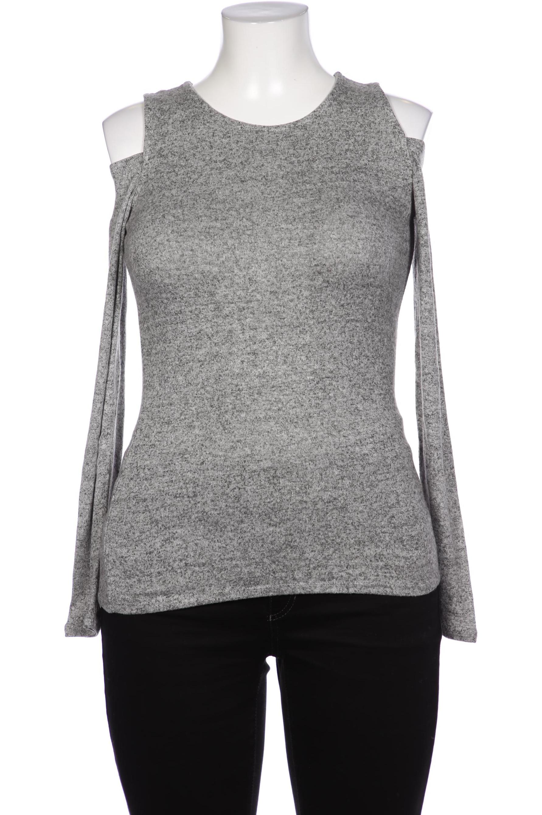 

Hollister Damen Langarmshirt, grau, Gr. 42