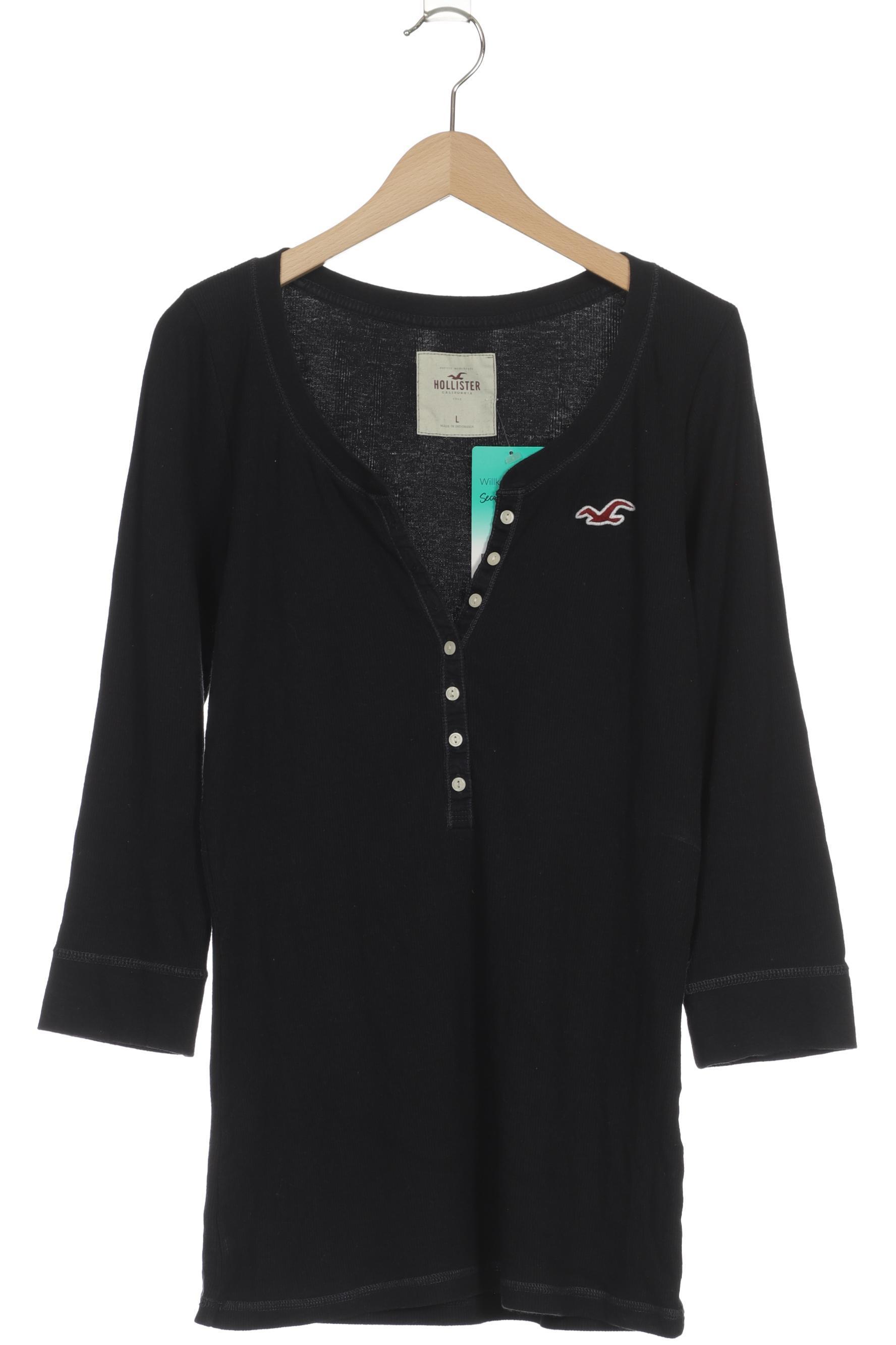 

Hollister Damen Langarmshirt, blau, Gr.