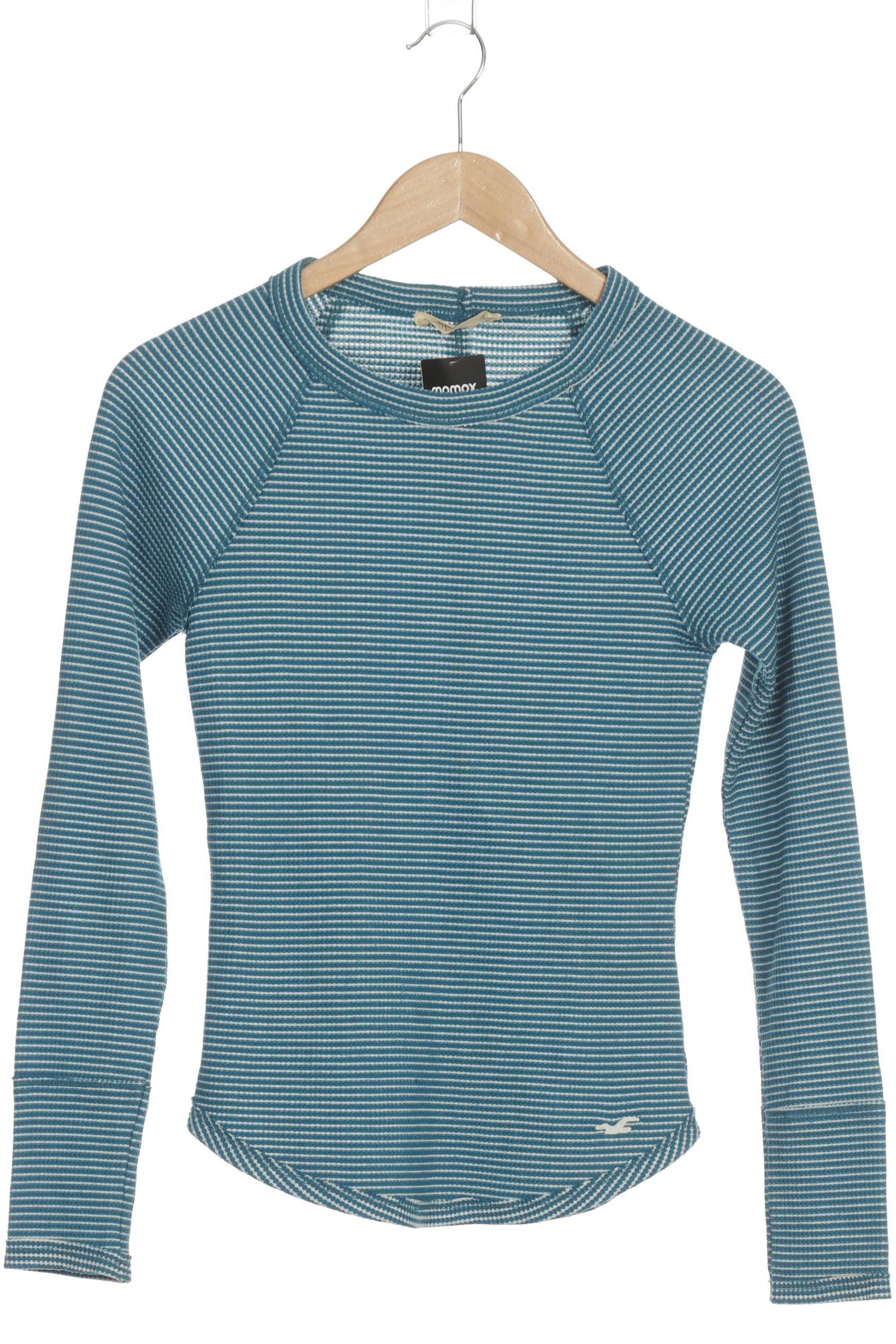 

Hollister Damen Langarmshirt, türkis, Gr.