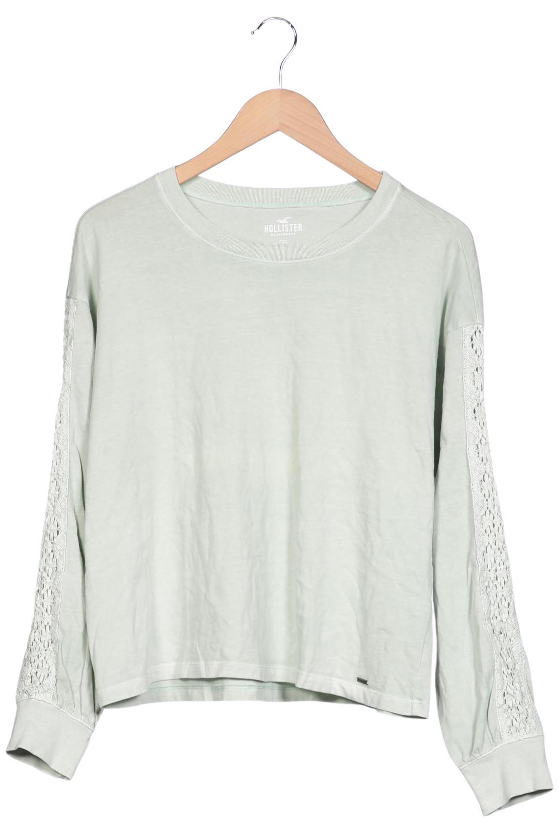 

Hollister Damen Langarmshirt, hellgrün, Gr. 38
