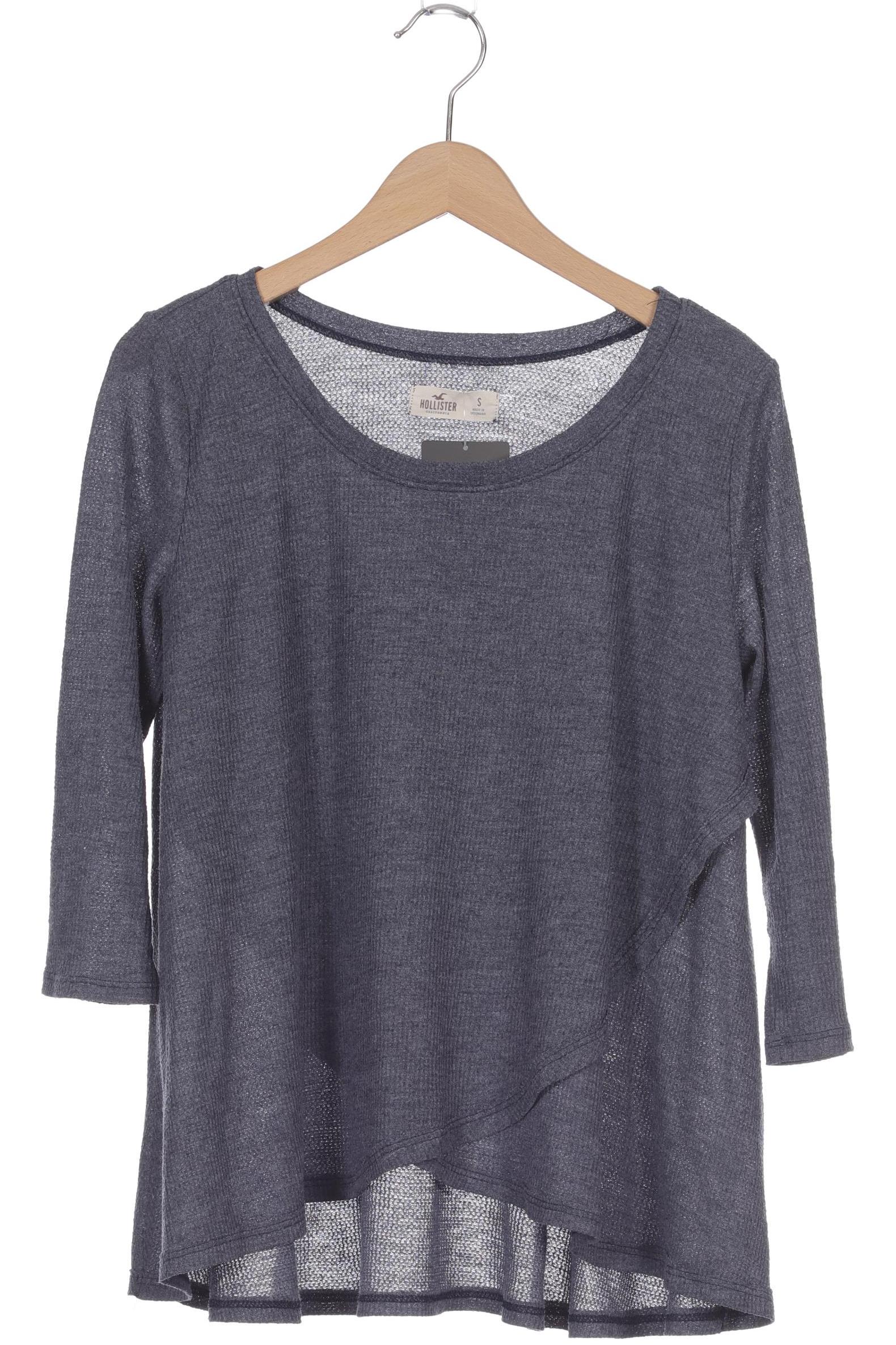 

Hollister Damen Langarmshirt, blau, Gr. 36