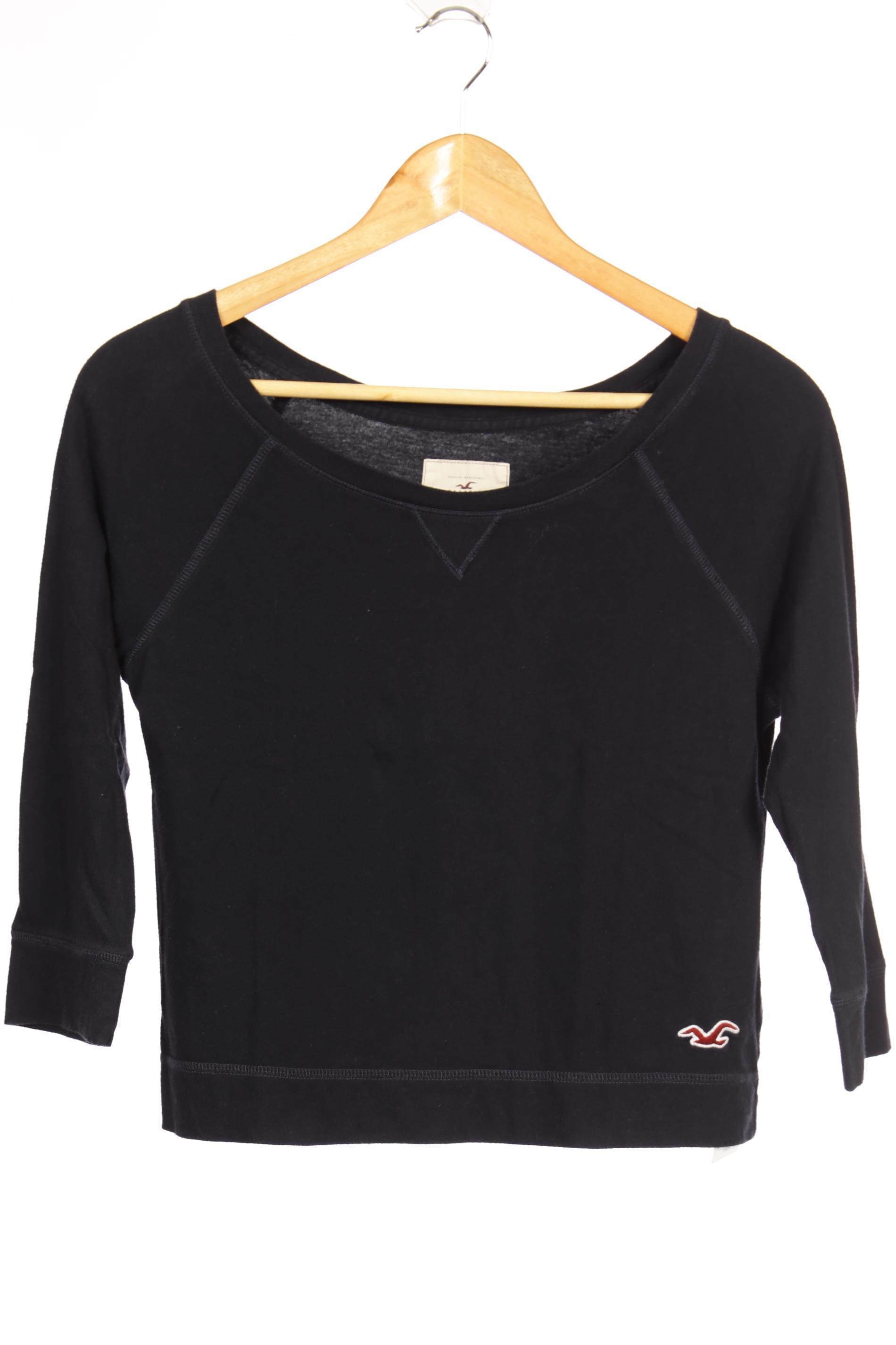 

Hollister Damen Langarmshirt, blau, Gr.