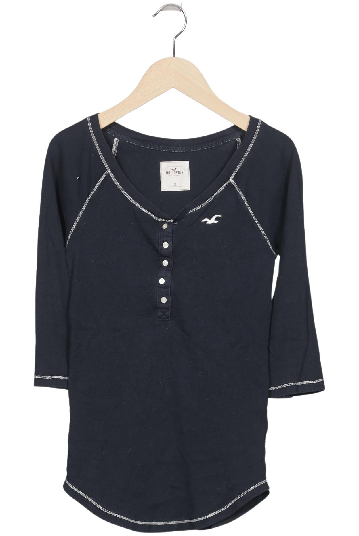 

Hollister Damen Langarmshirt, marineblau, Gr. 36