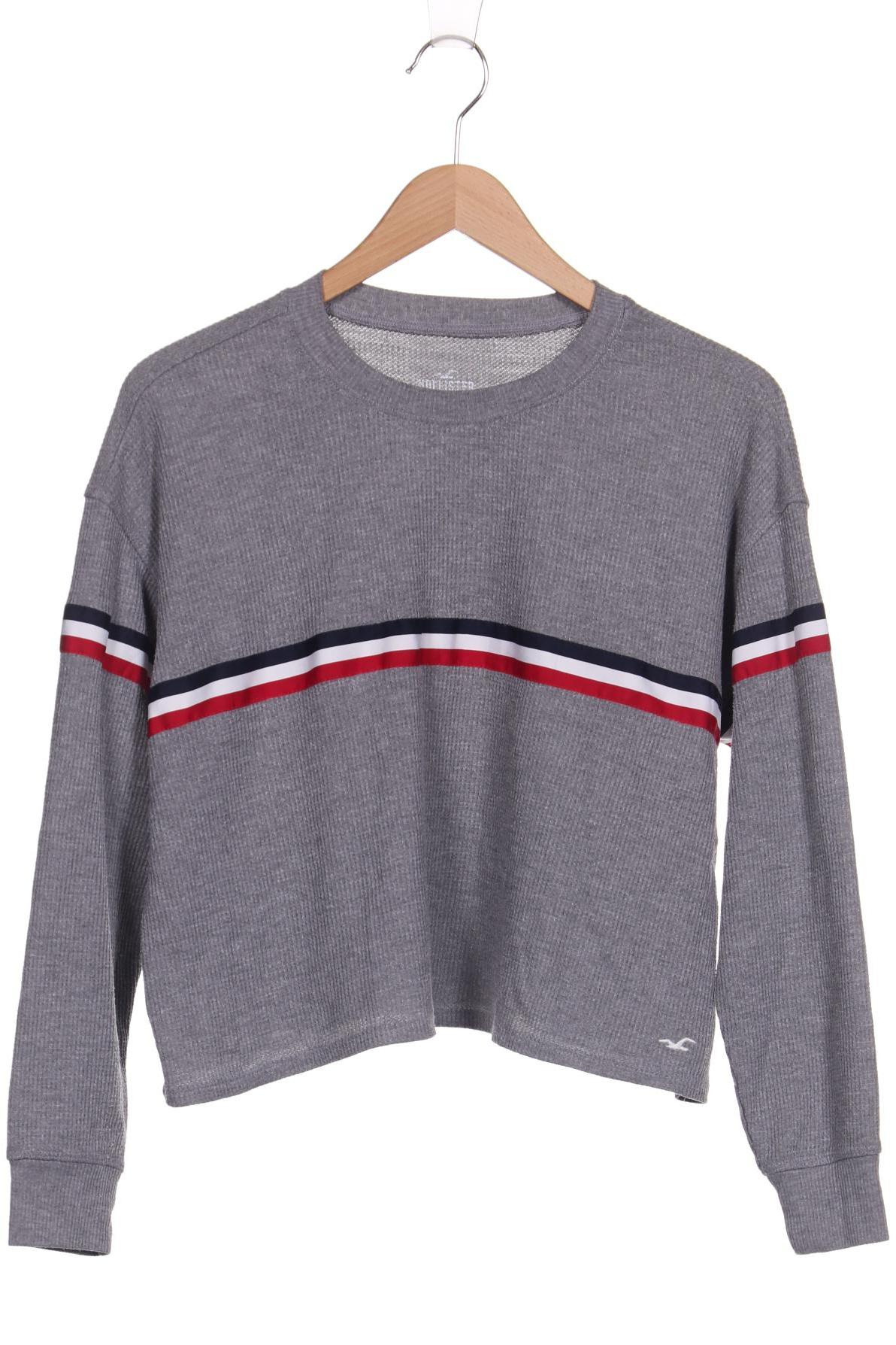 

Hollister Damen Langarmshirt, grau