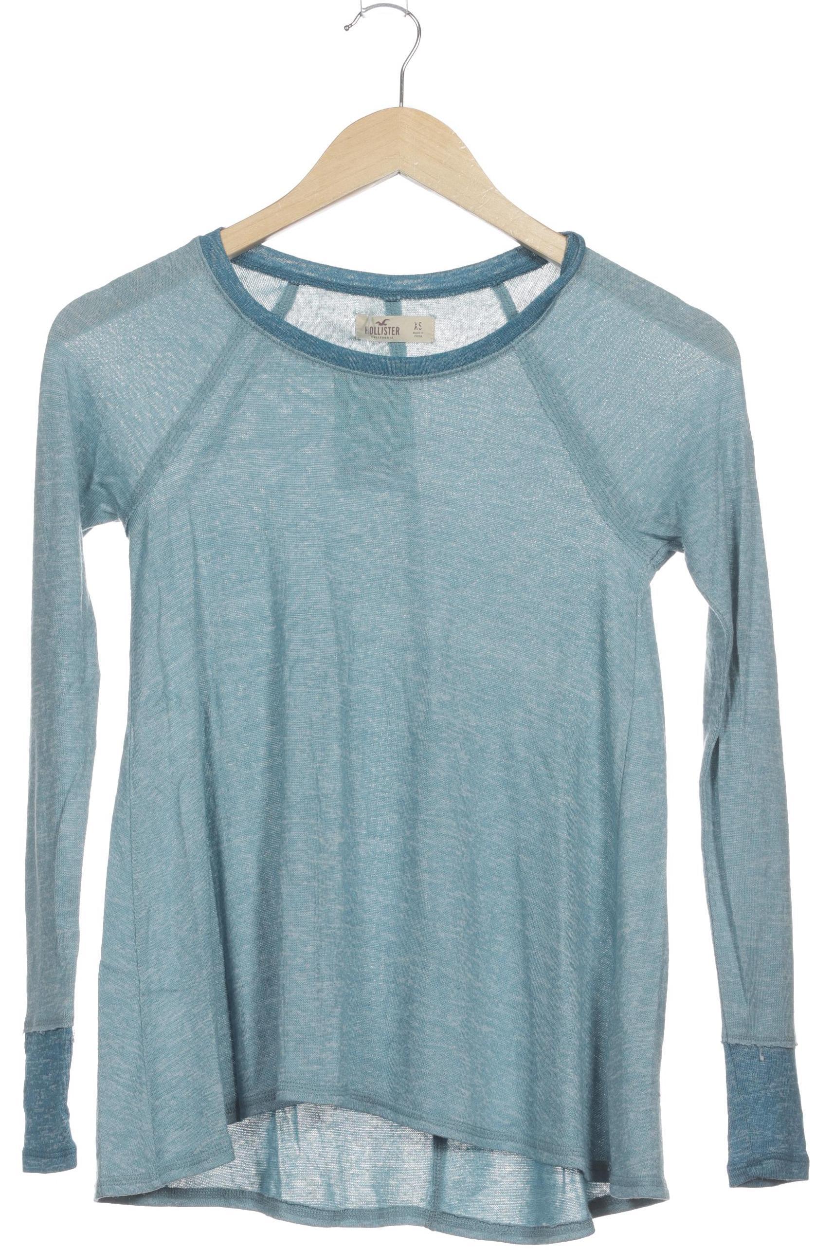 

Hollister Damen Pullover, blau, Gr.