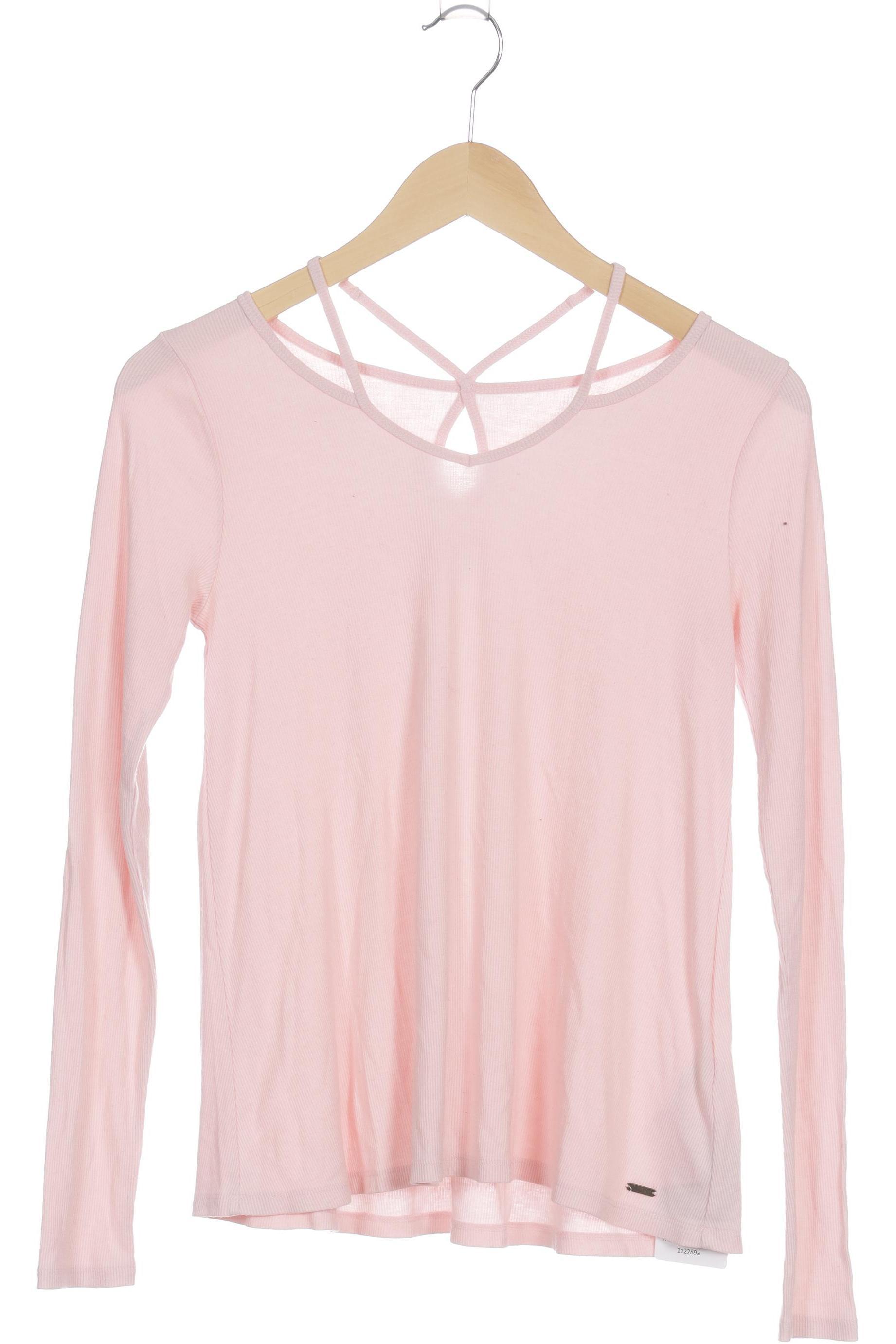 

Hollister Damen Langarmshirt, pink, Gr.