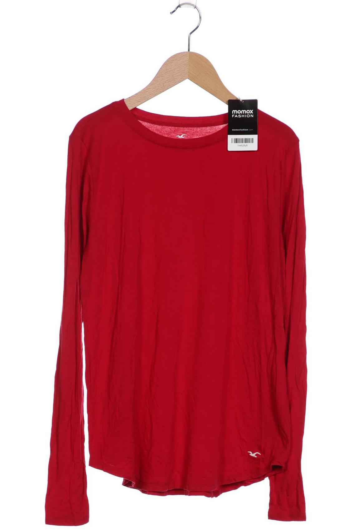

Hollister Damen Langarmshirt, rot, Gr. 36