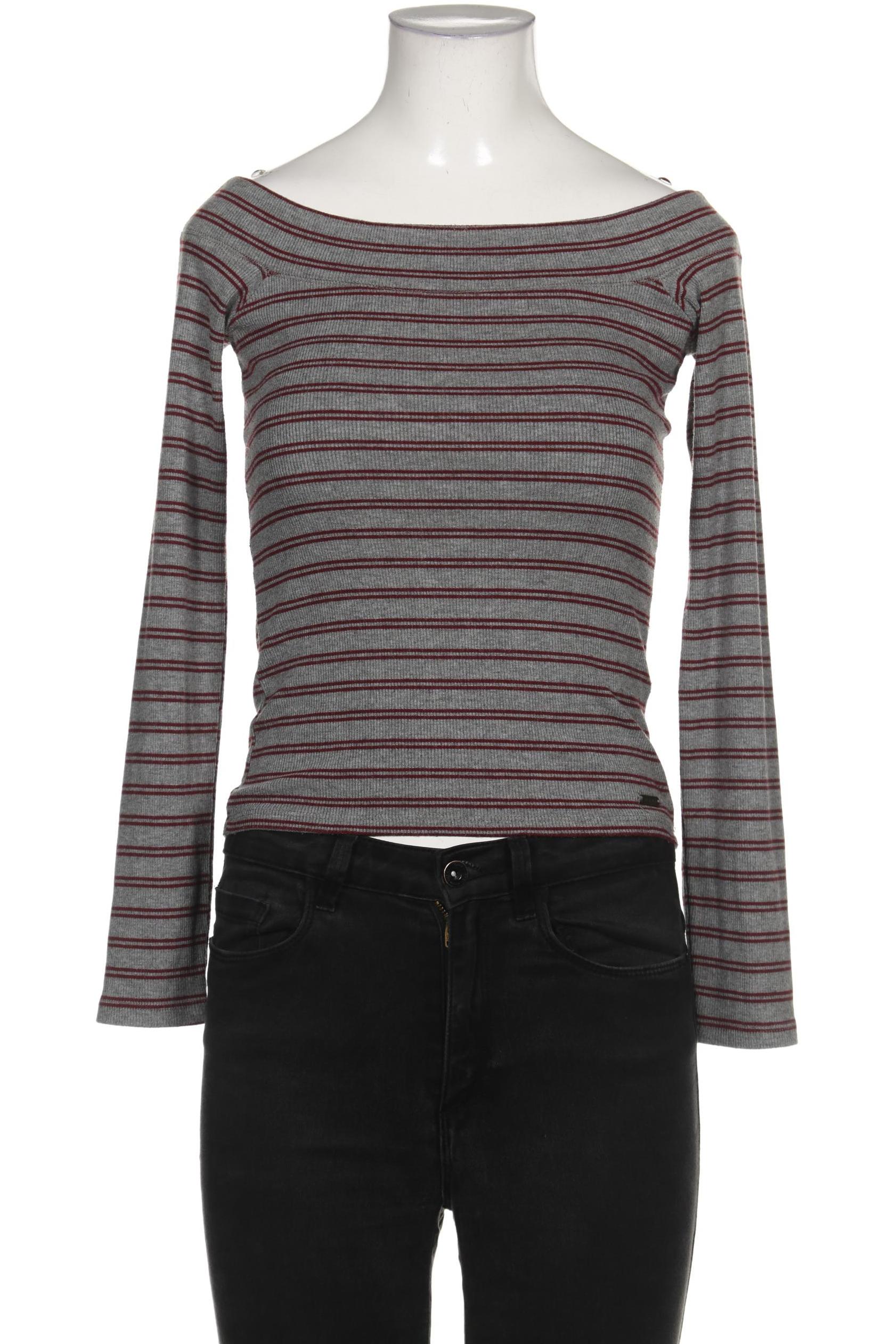 

Hollister Damen Langarmshirt, grau