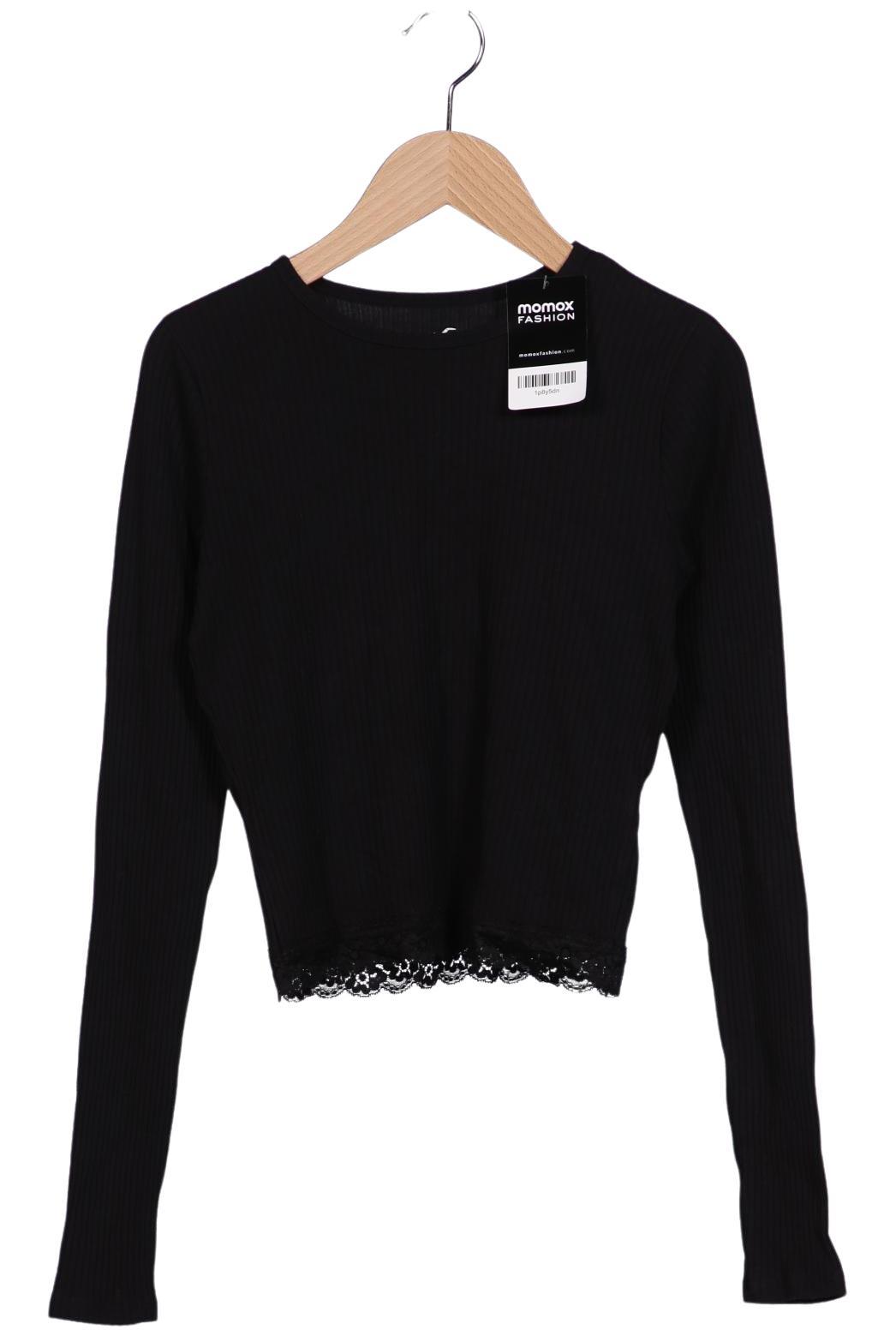 

Hollister Damen Langarmshirt, schwarz, Gr. 36