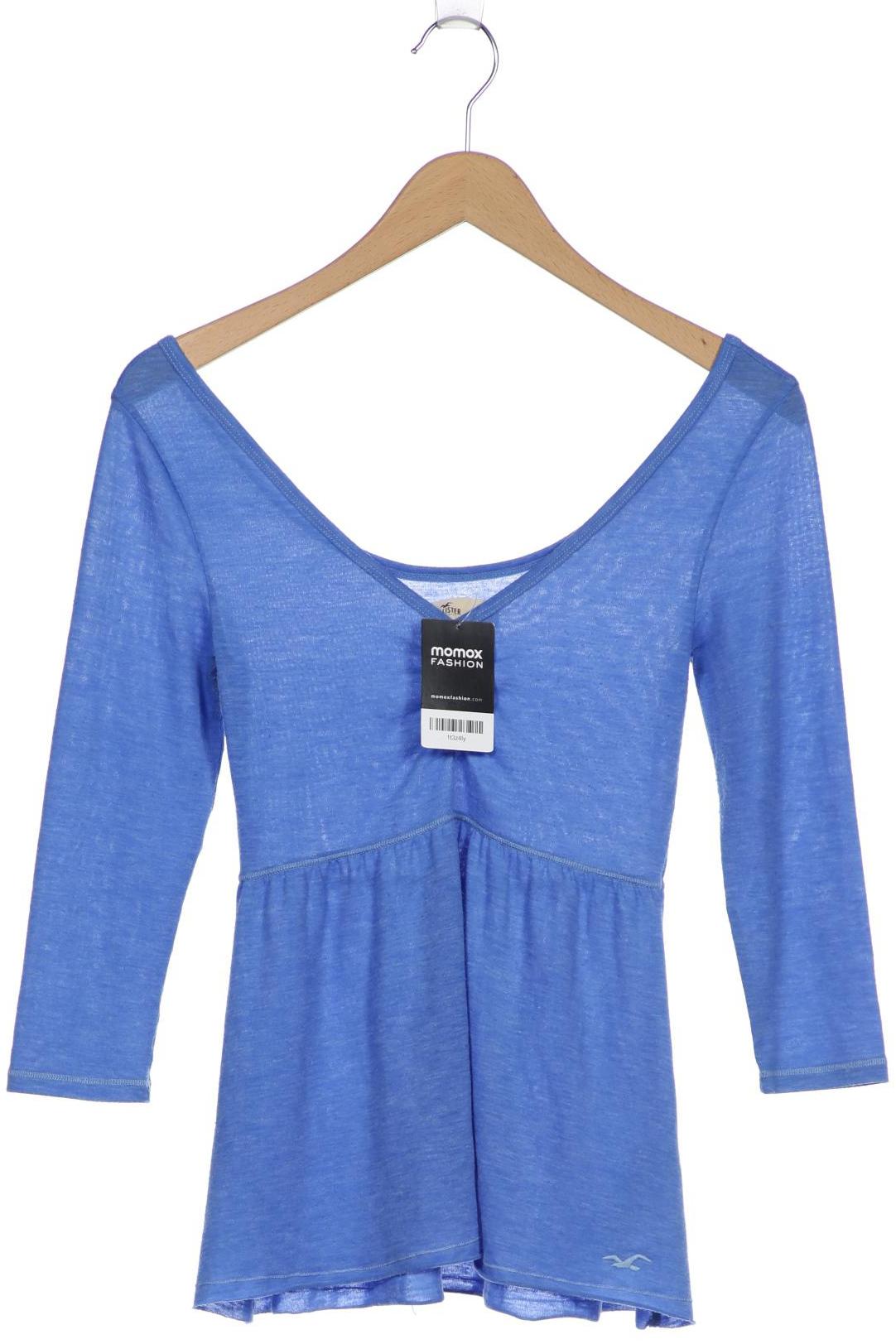 

Hollister Damen Langarmshirt, blau