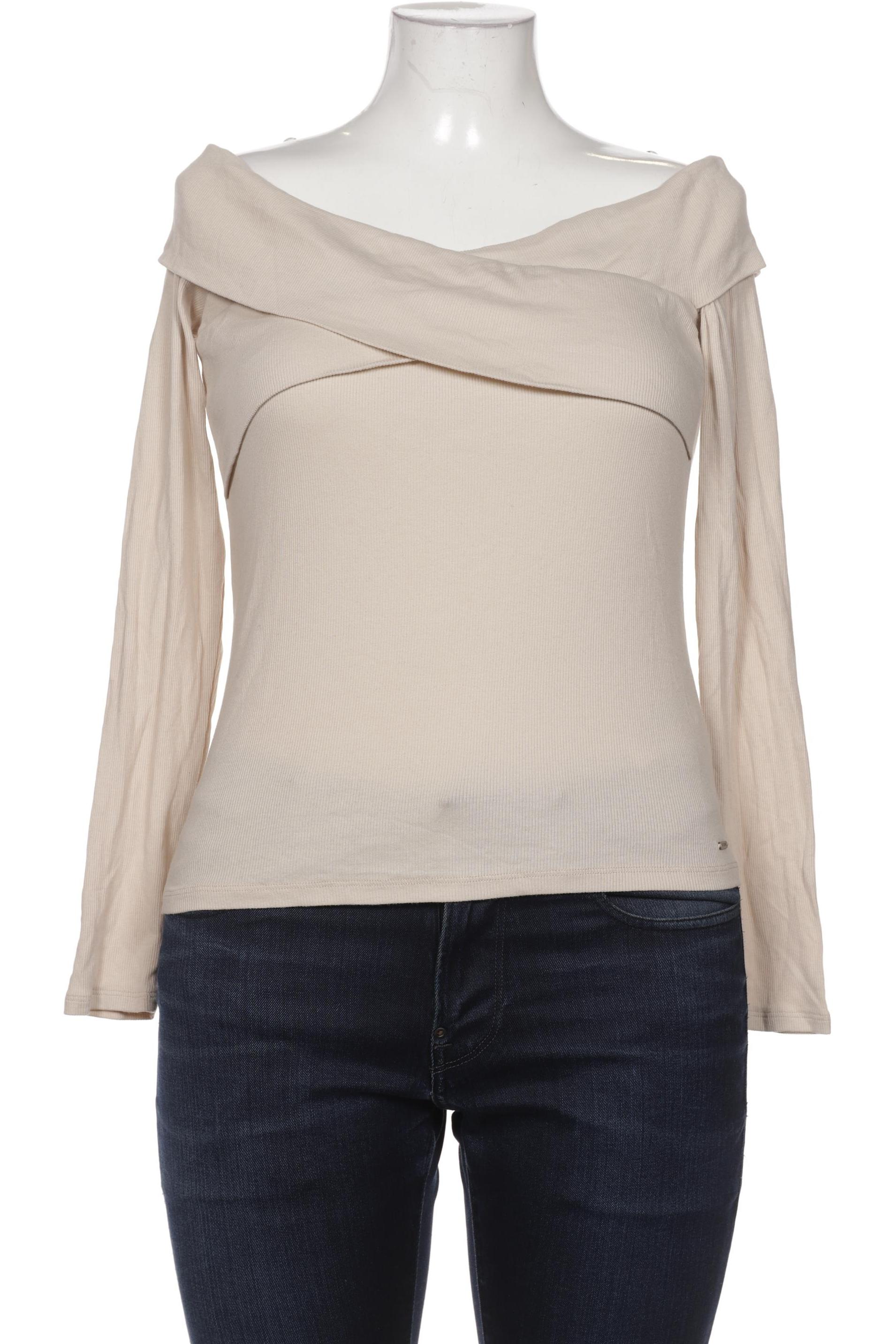 

Hollister Damen Langarmshirt, beige, Gr. 44