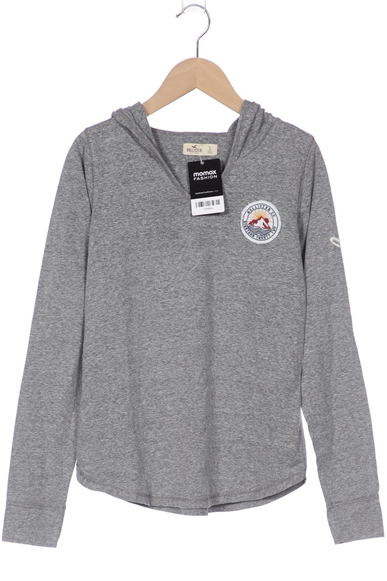 

Hollister Damen Langarmshirt, grau