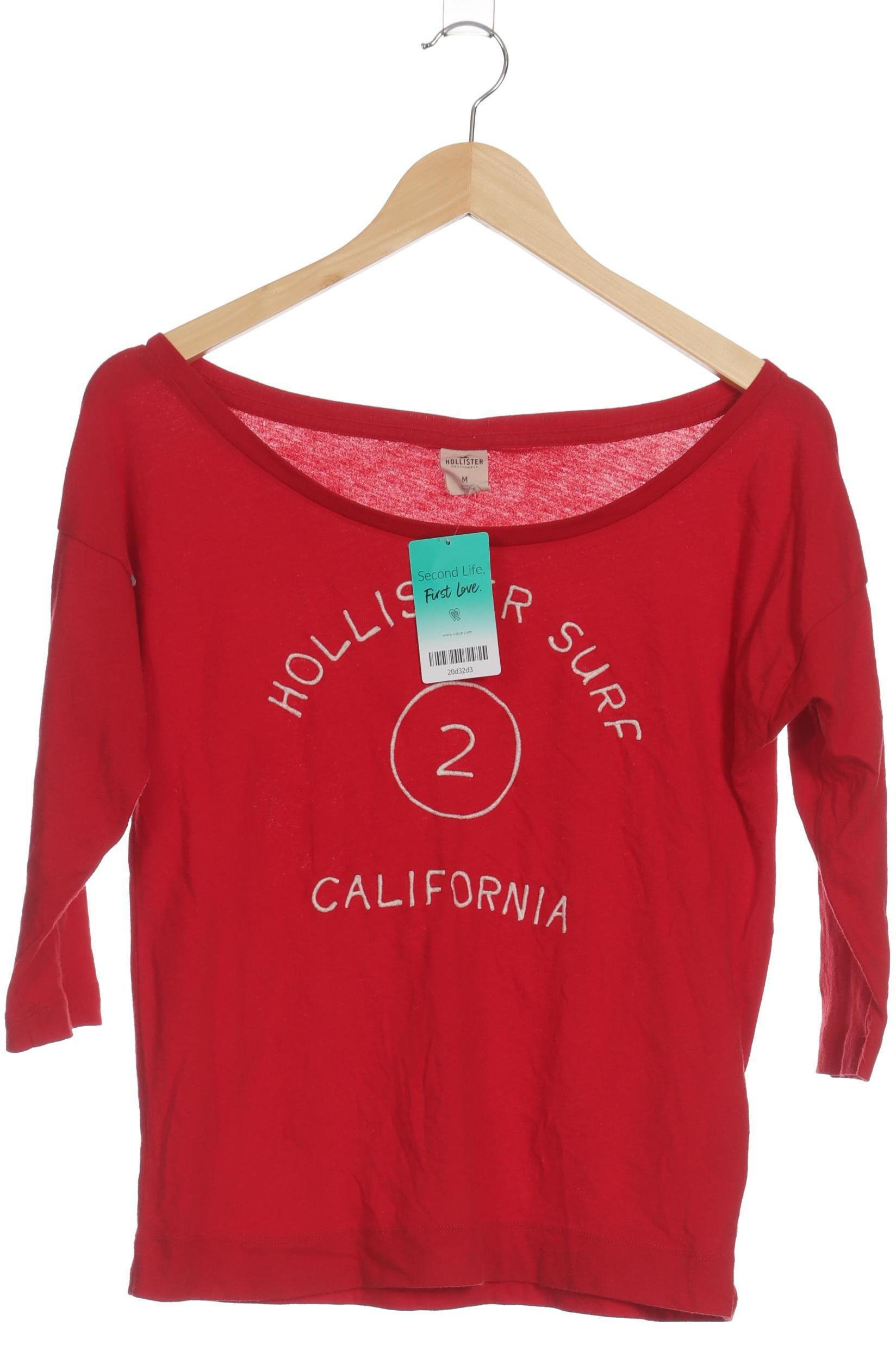 

Hollister Damen Langarmshirt, rot, Gr.