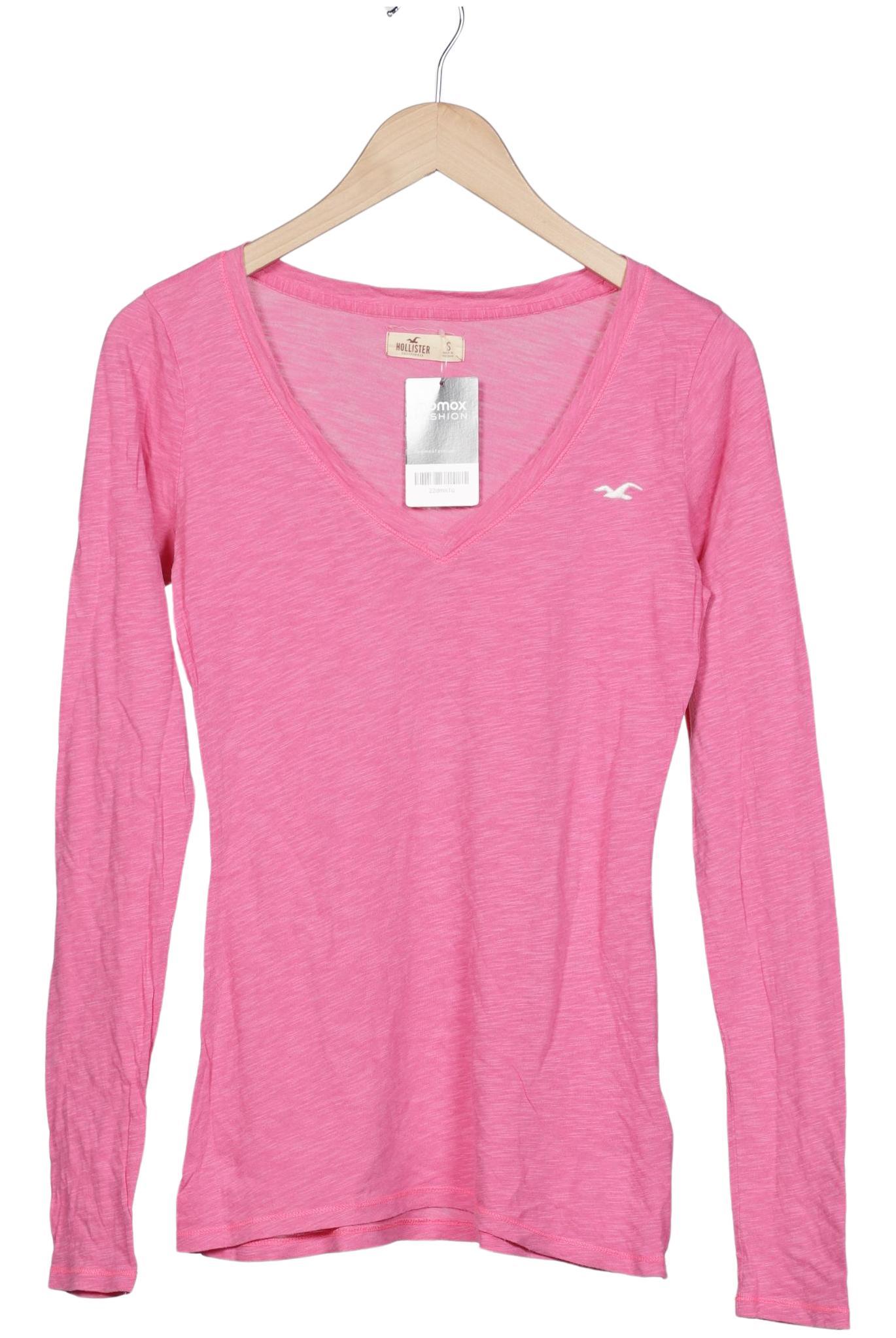 

Hollister Damen Langarmshirt, pink, Gr. 36
