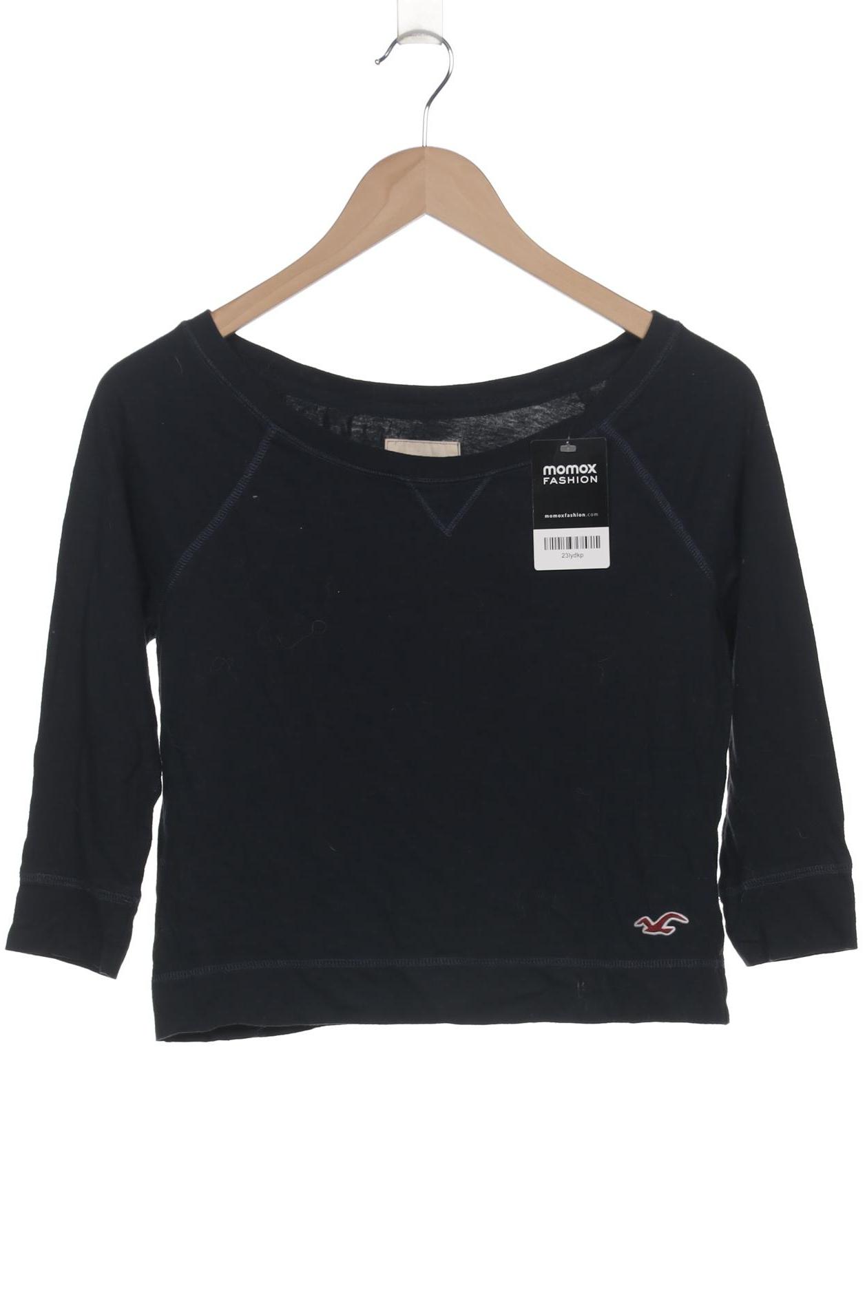 

Hollister Damen Langarmshirt, marineblau, Gr. 34