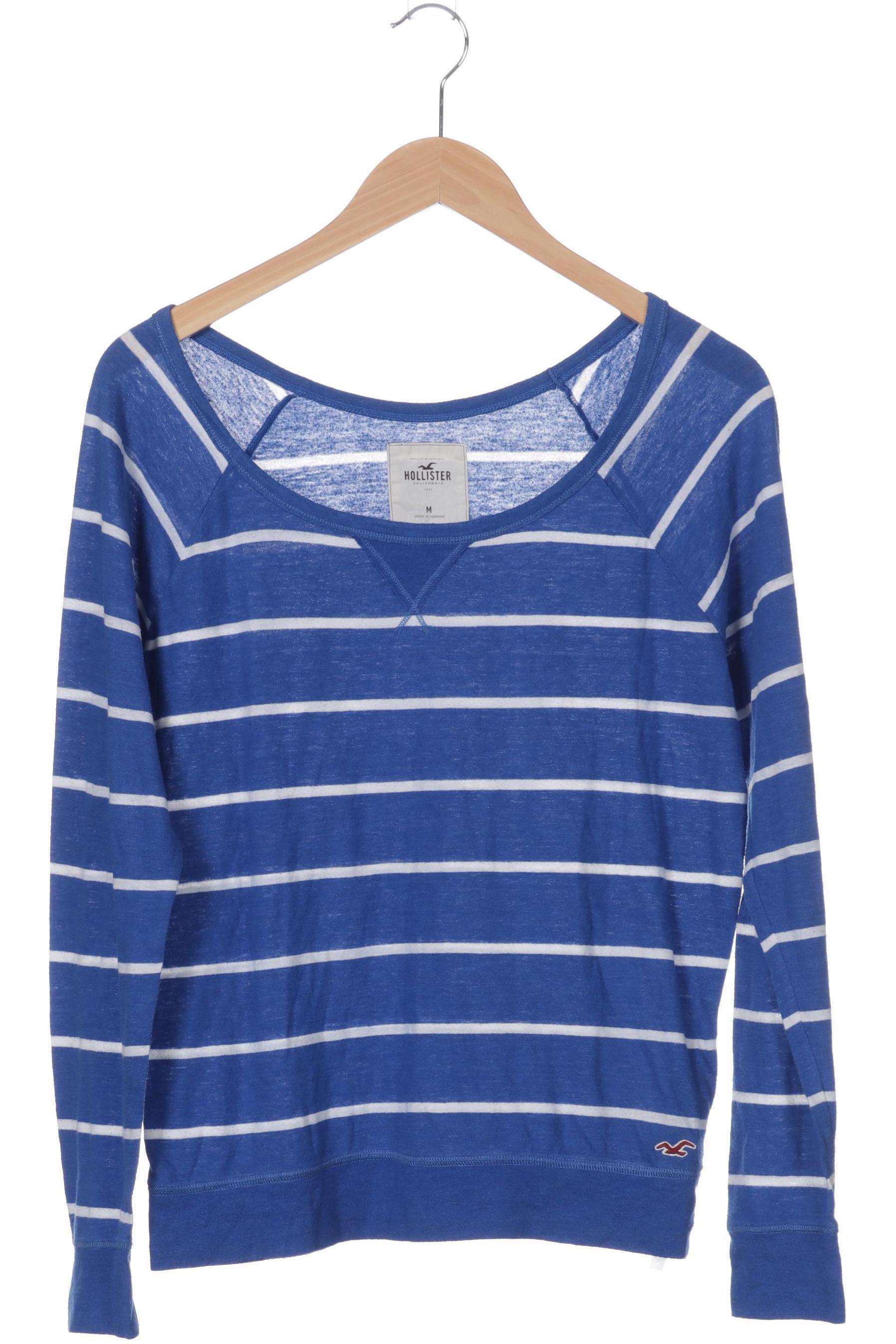 

Hollister Damen Langarmshirt, blau, Gr.