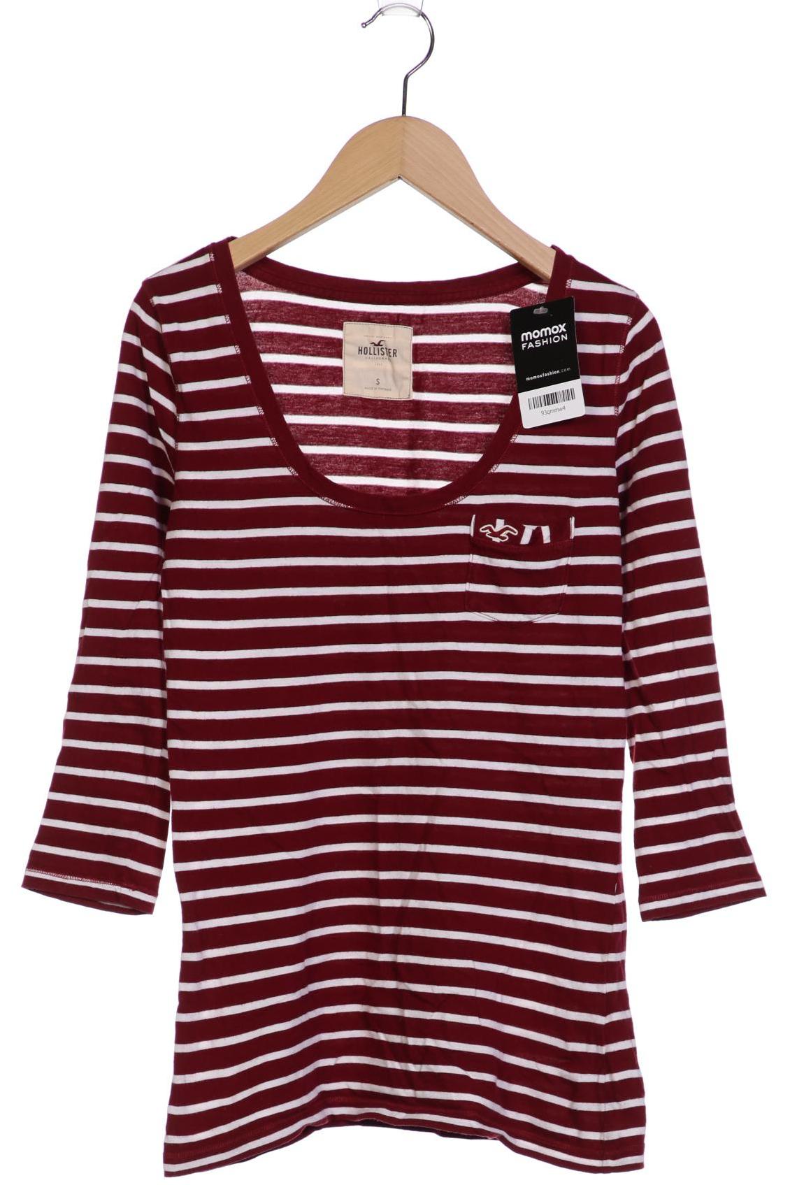 

Hollister Damen Langarmshirt, bordeaux, Gr. 36