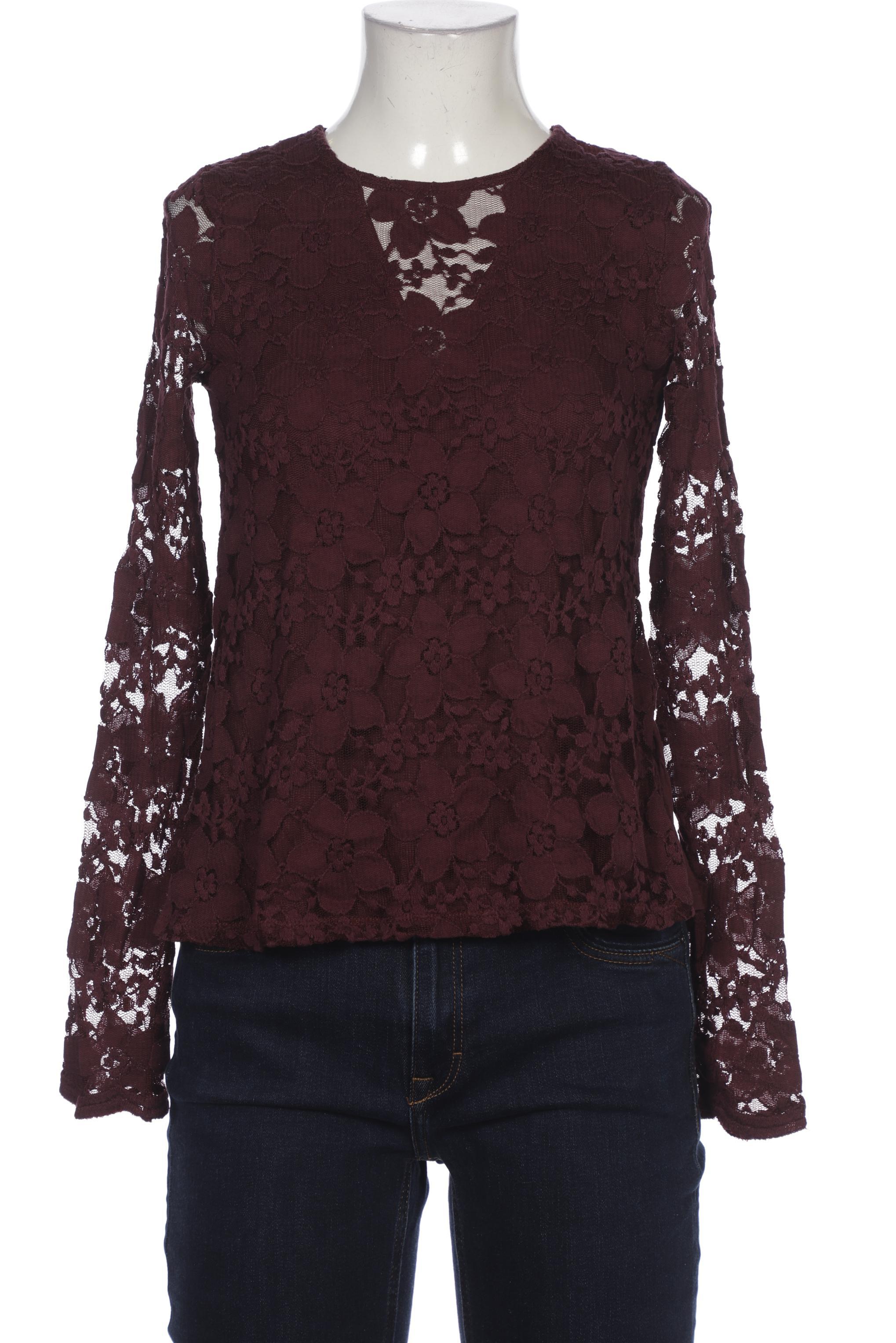 

Hollister Damen Langarmshirt, bordeaux, Gr. 36