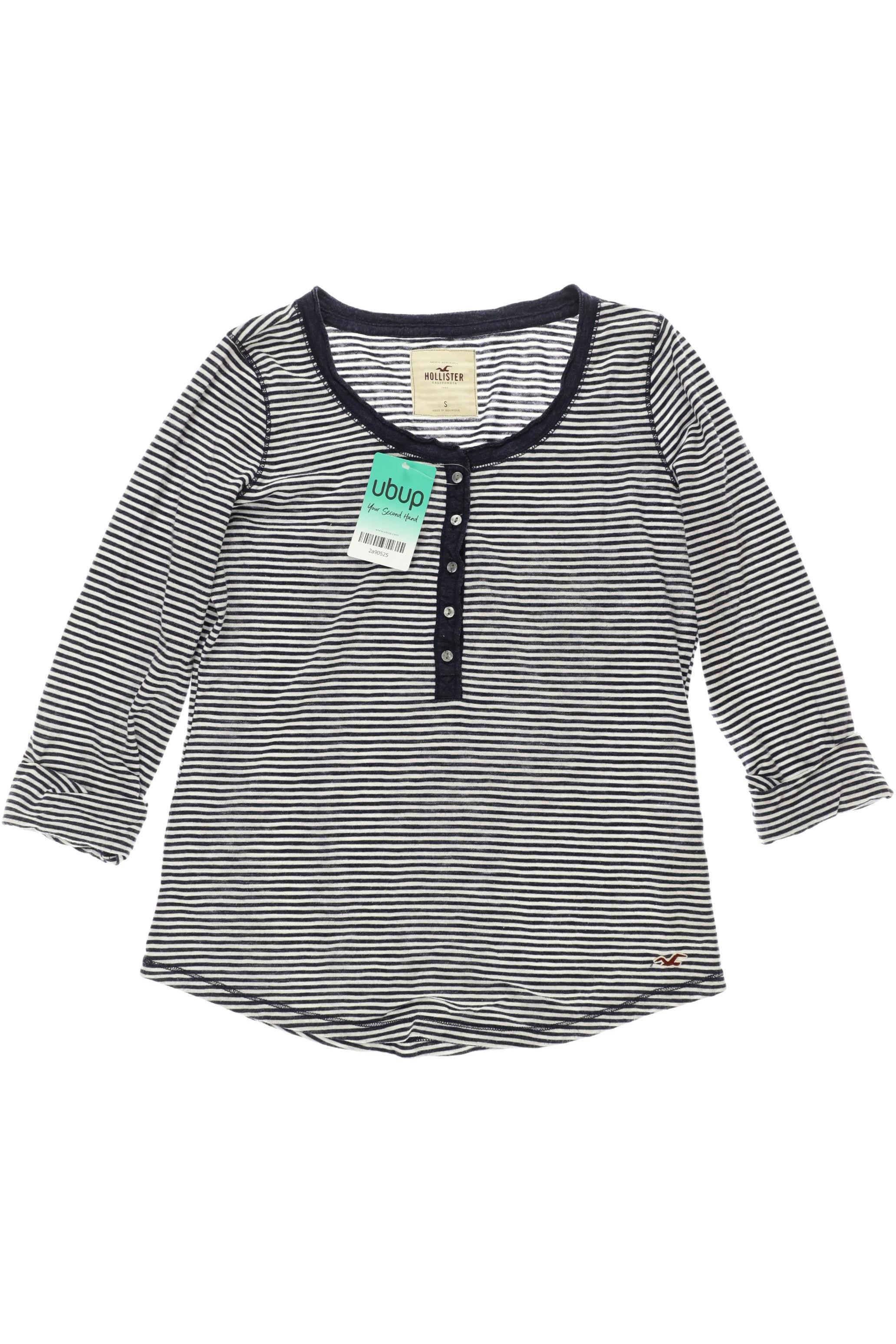 

Hollister Damen Langarmshirt, blau, Gr.