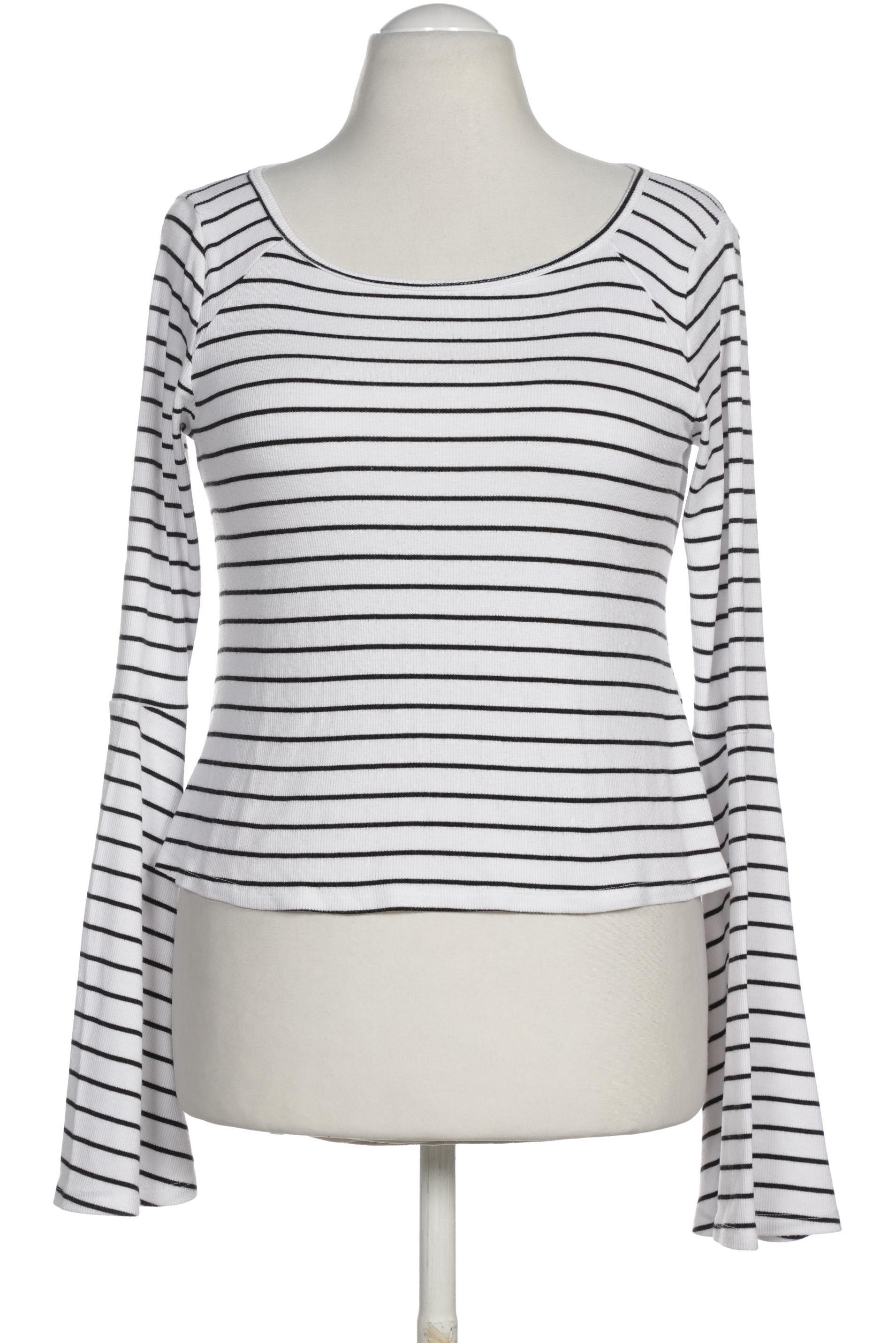 

Hollister Damen Langarmshirt, weiß, Gr.