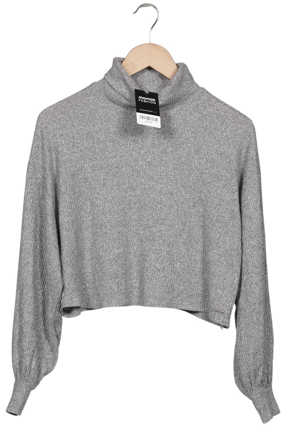 

Hollister Damen Langarmshirt, grau, Gr. 34