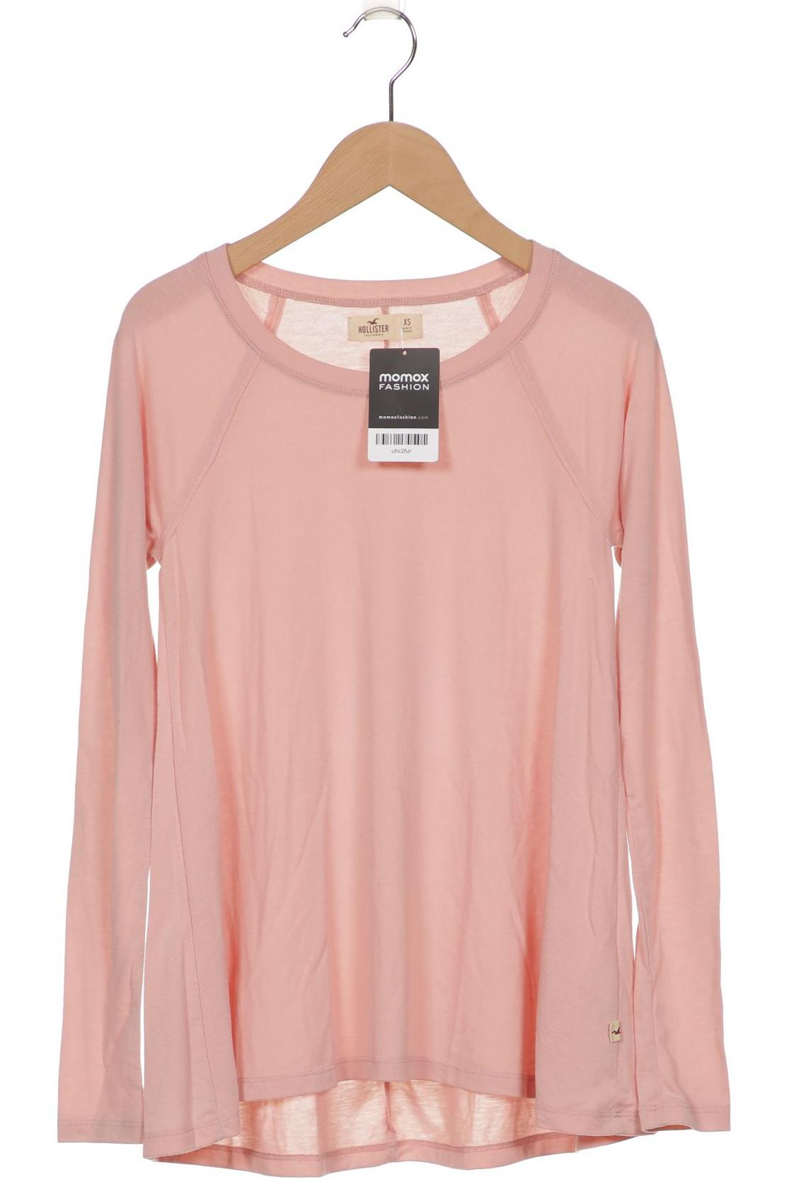 

Hollister Damen Langarmshirt, beige, Gr. 34