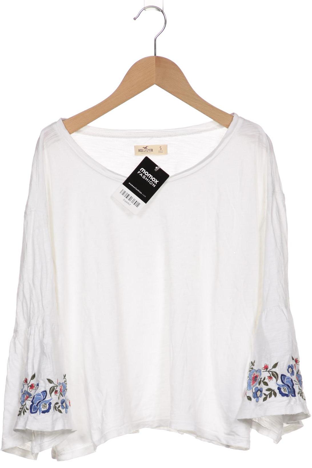 

Hollister Damen Langarmshirt, weiß