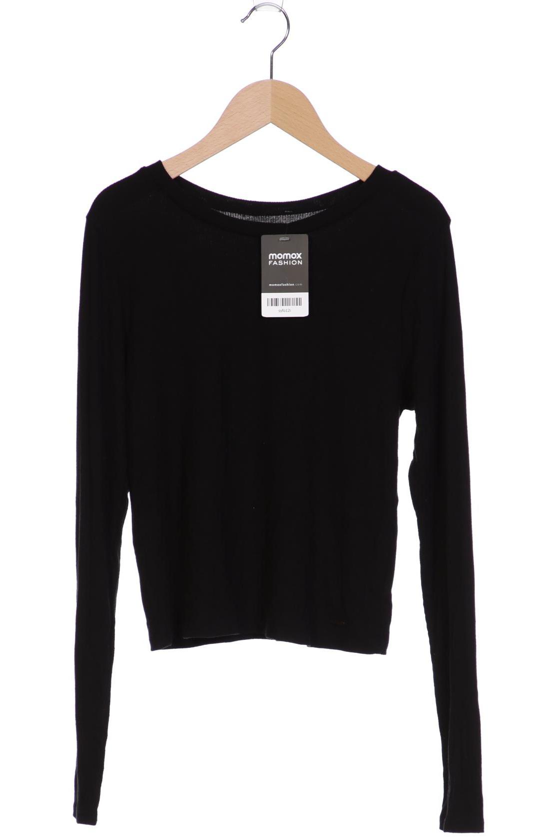 

Hollister Damen Langarmshirt, schwarz, Gr. 38