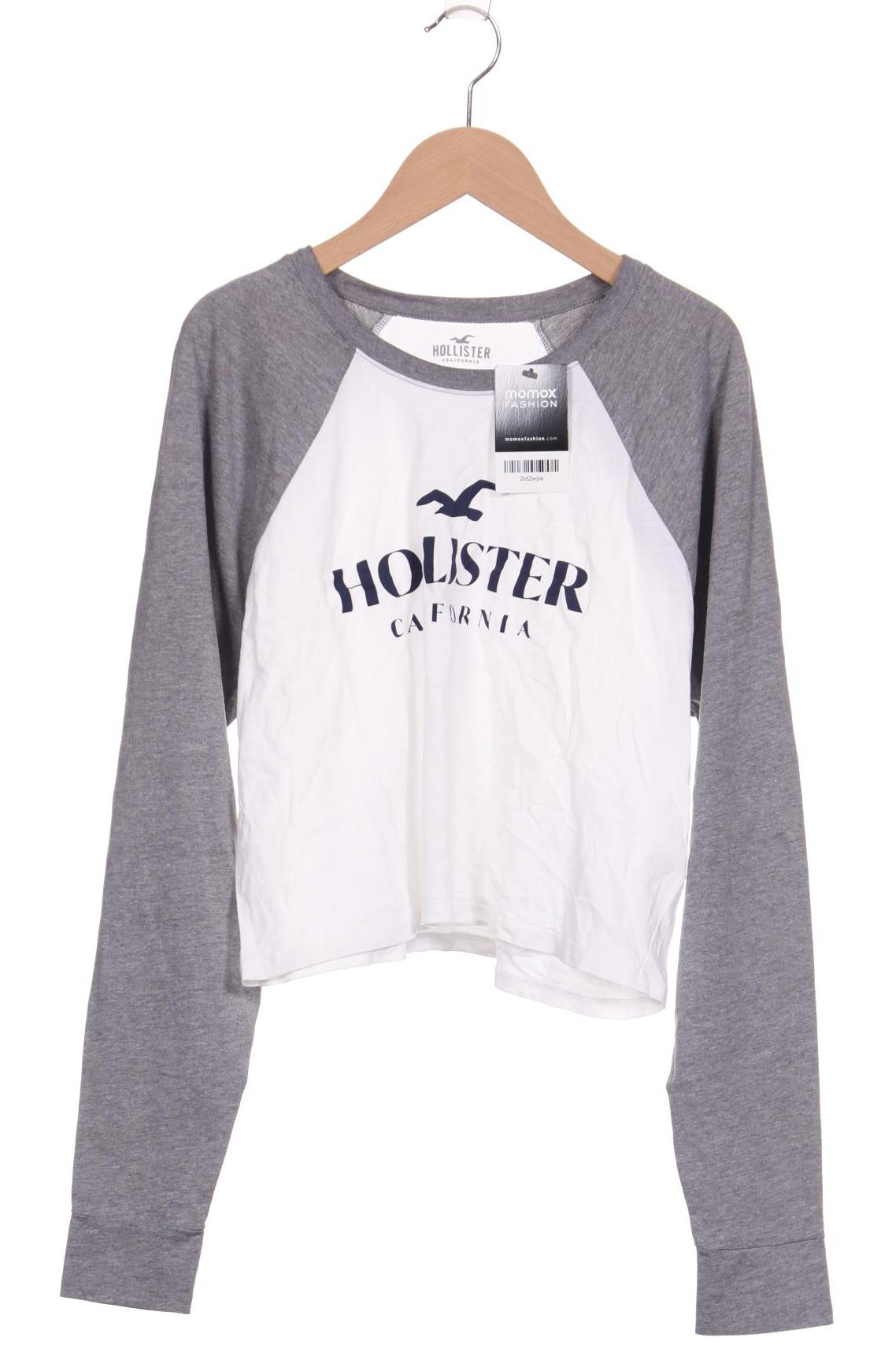 

Hollister Damen Langarmshirt, weiß