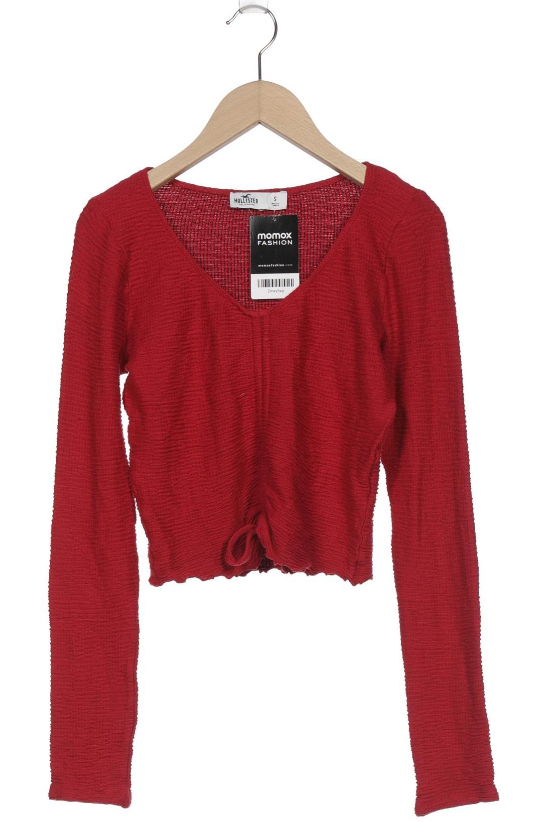 

Hollister Damen Langarmshirt, rot