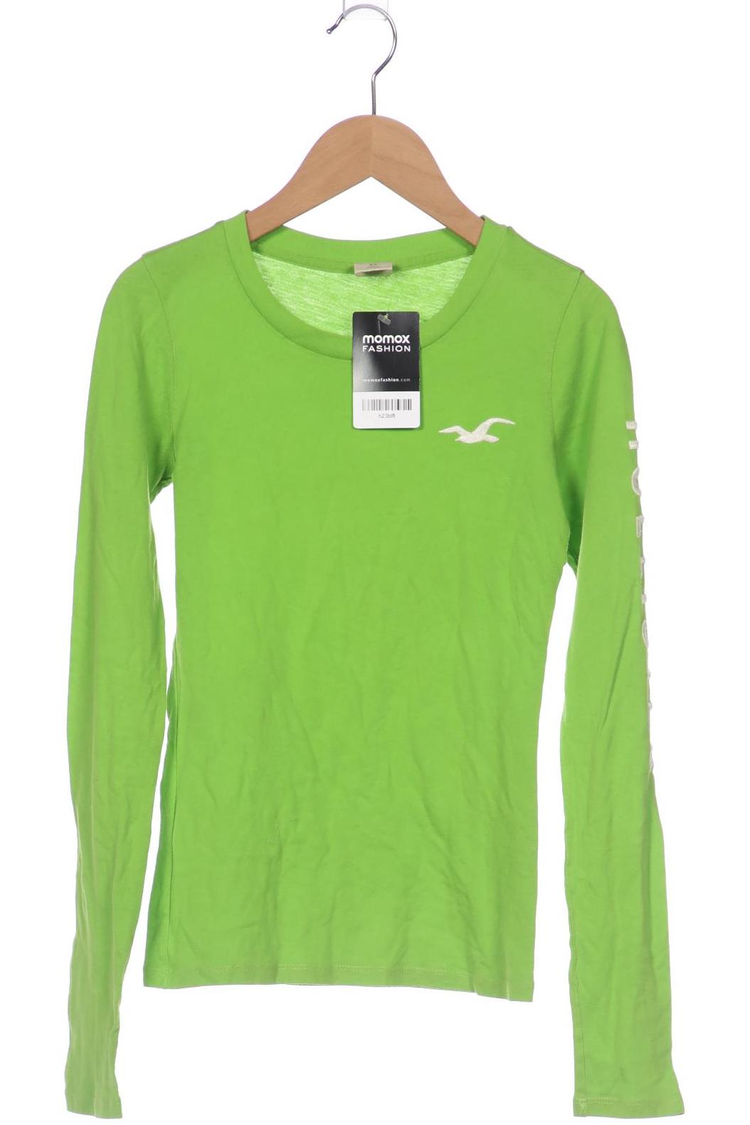 

Hollister Damen Langarmshirt, grün, Gr. 34