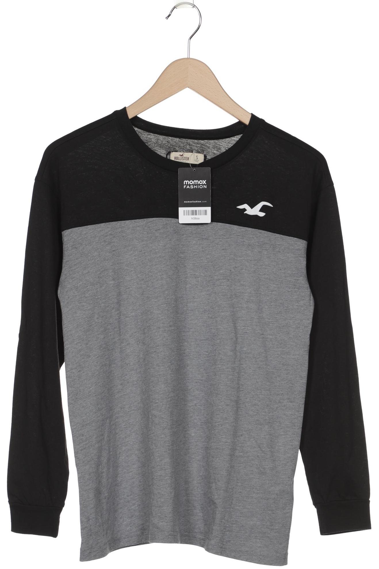 

Hollister Damen Langarmshirt, grau, Gr. 36