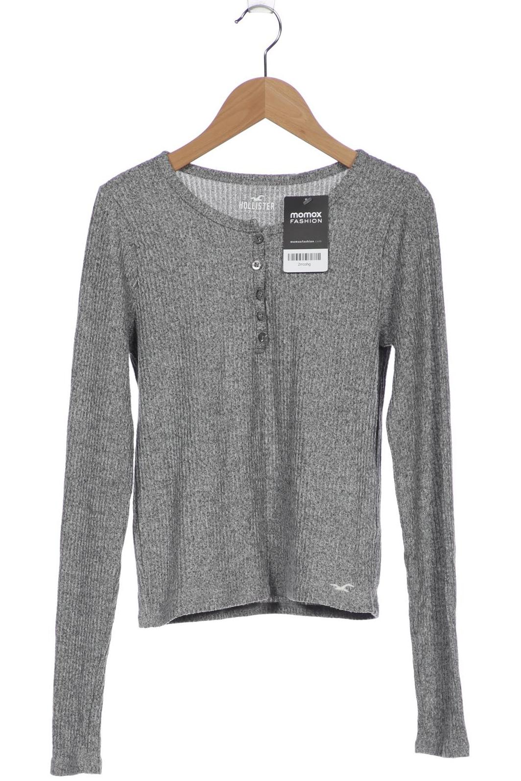 

Hollister Damen Langarmshirt, grau