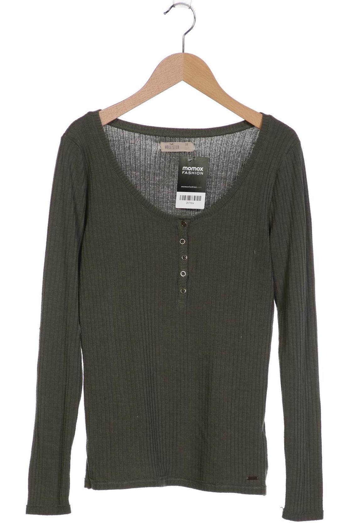 

Hollister Damen Langarmshirt, grün, Gr. 38