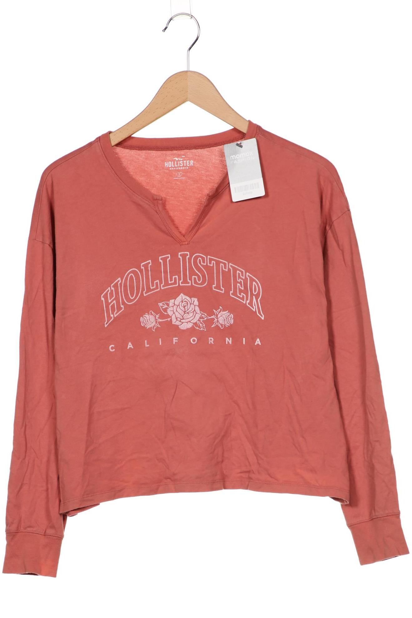 

Hollister Damen Langarmshirt, rot