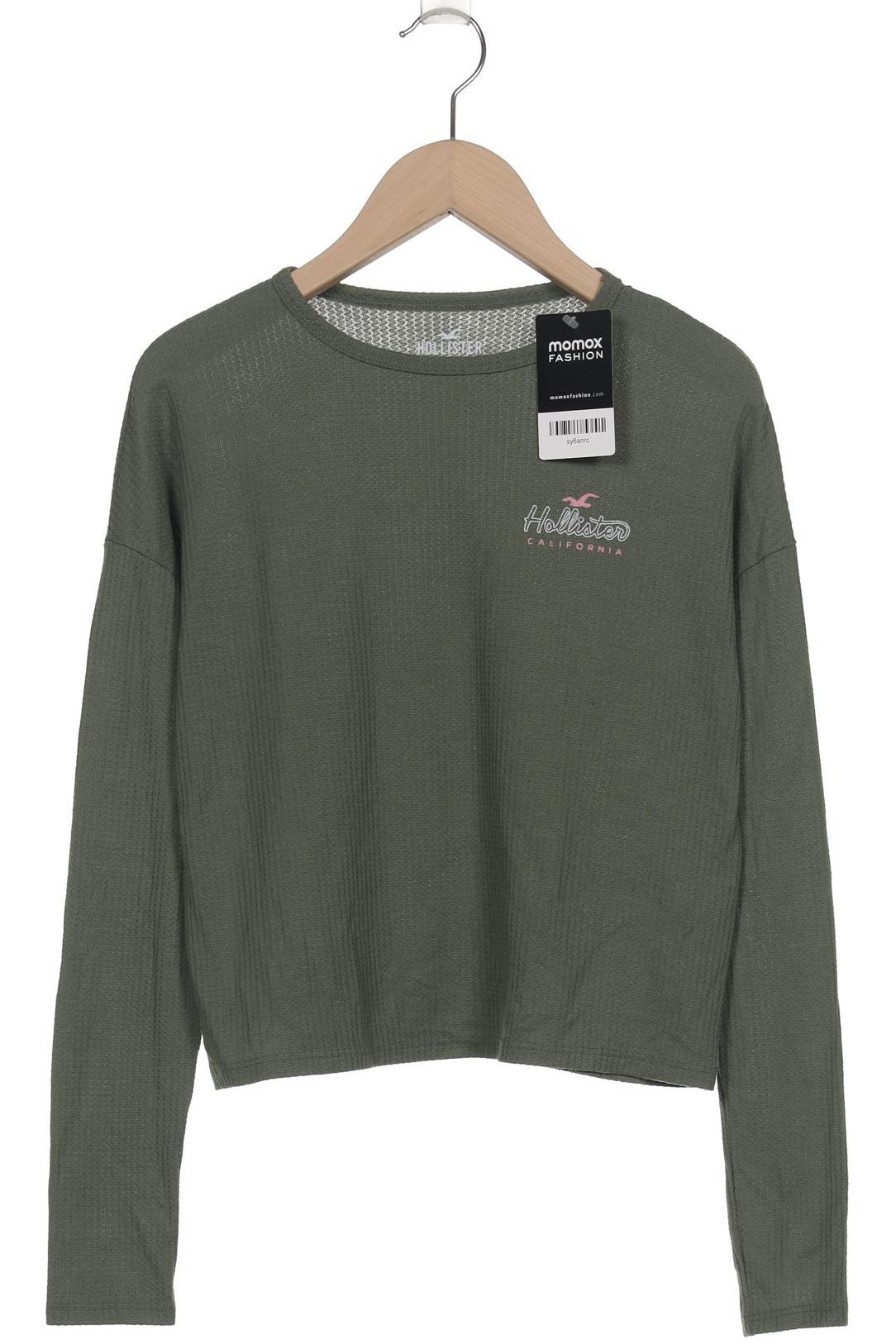 

Hollister Damen Langarmshirt, grün, Gr. 34