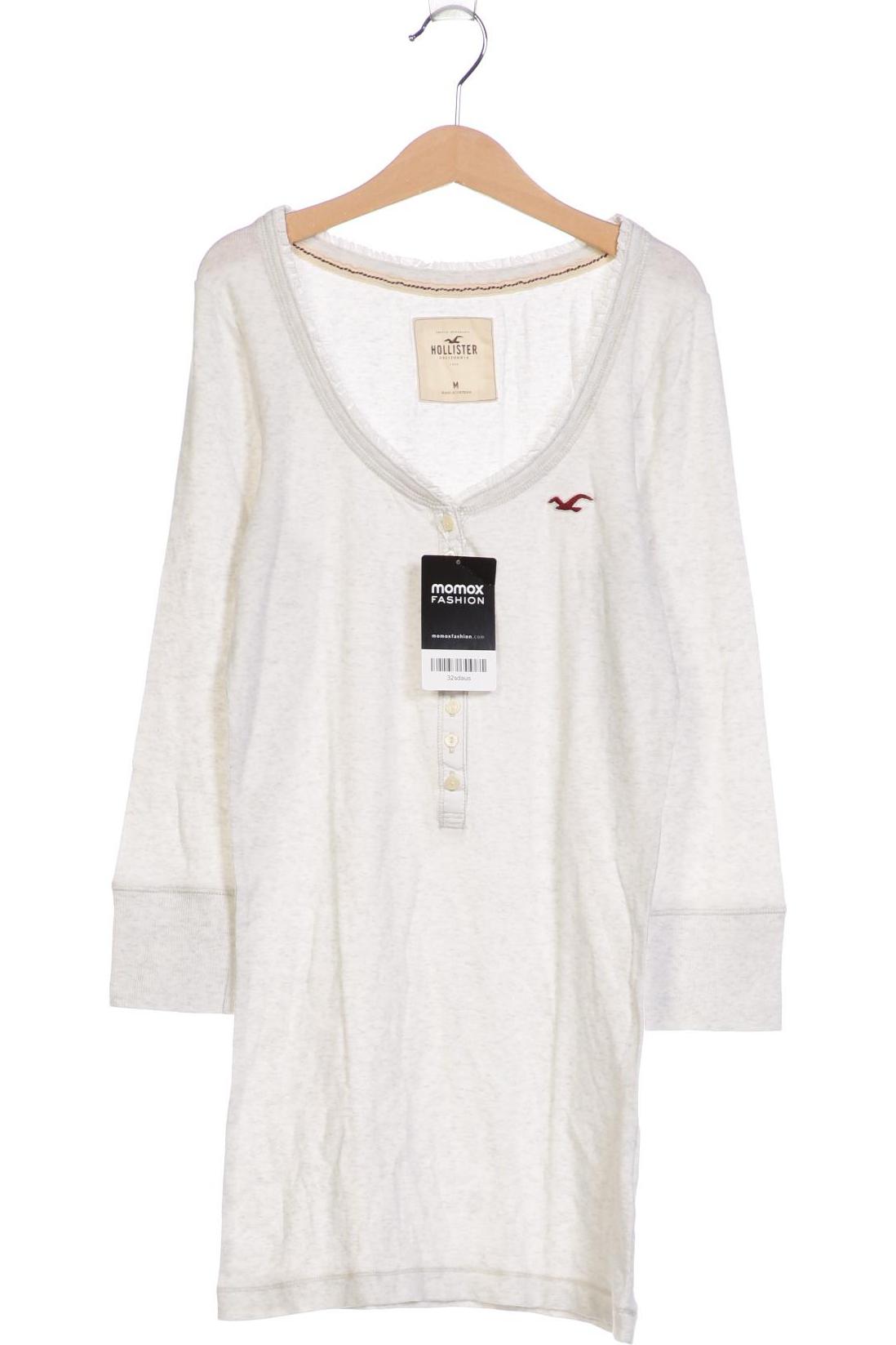 

Hollister Damen Langarmshirt, weiß, Gr. 38