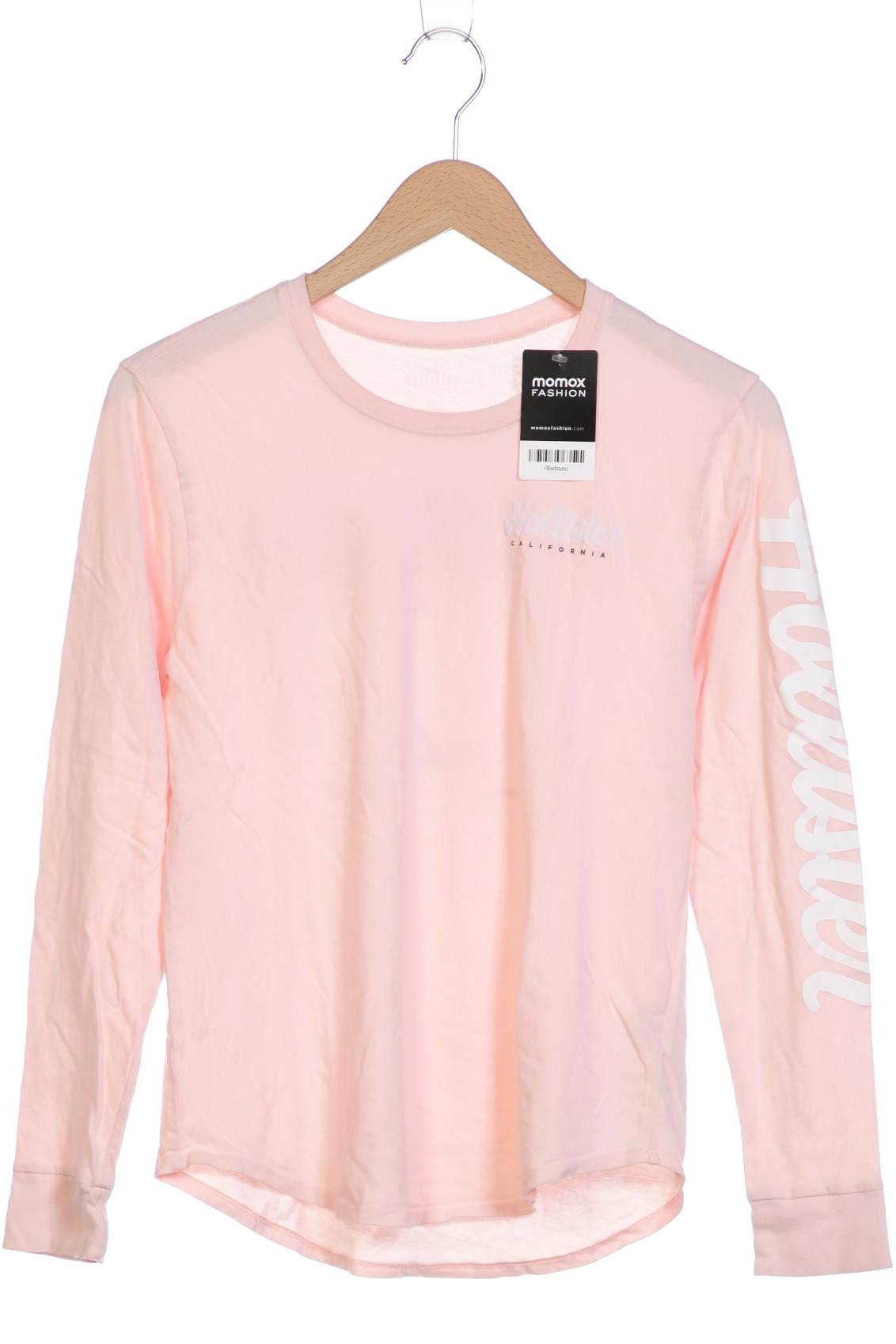 

Hollister Damen Langarmshirt, pink, Gr. 34