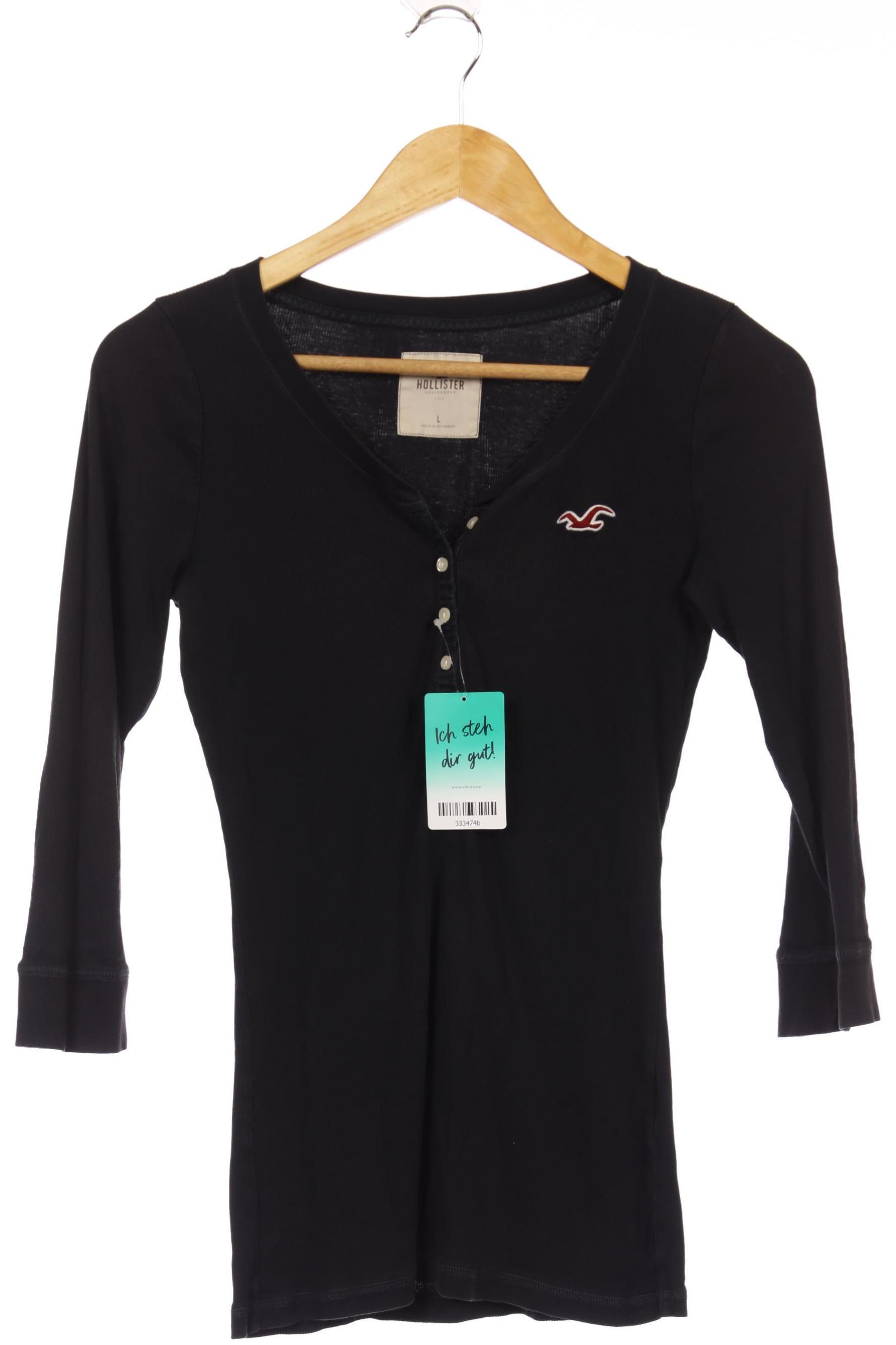 

Hollister Damen Langarmshirt, blau, Gr.