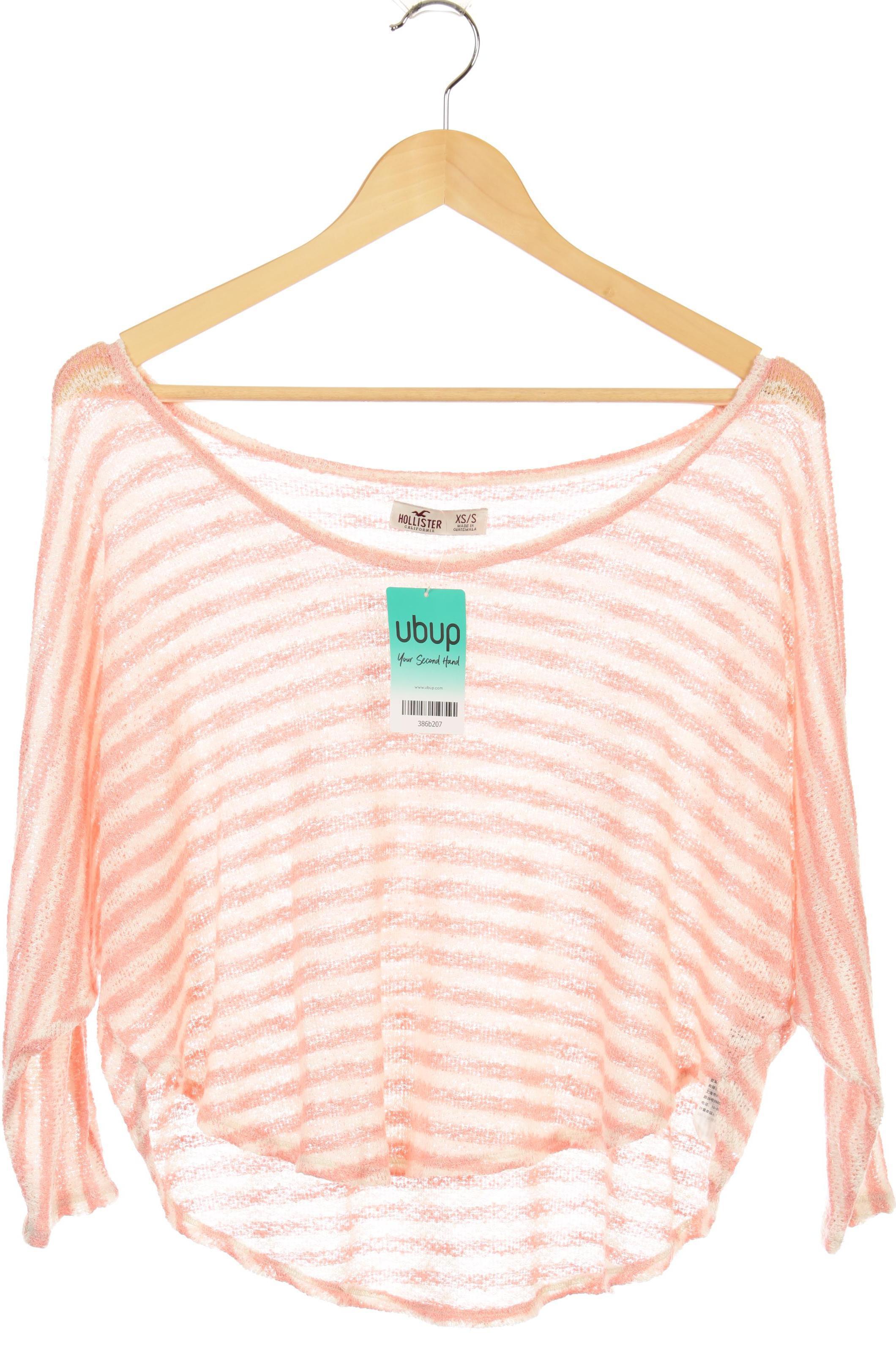 

Hollister Damen Langarmshirt, pink, Gr.