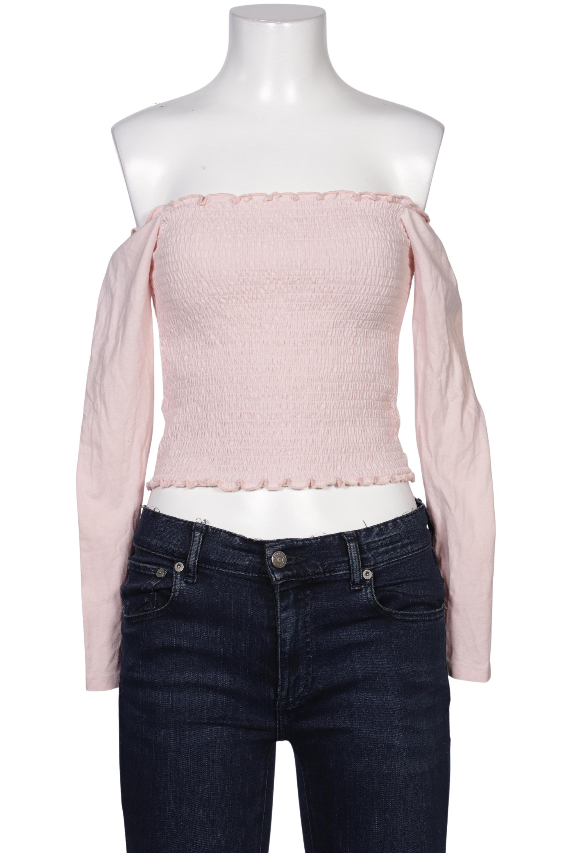 

Hollister Damen Langarmshirt, pink, Gr. 38